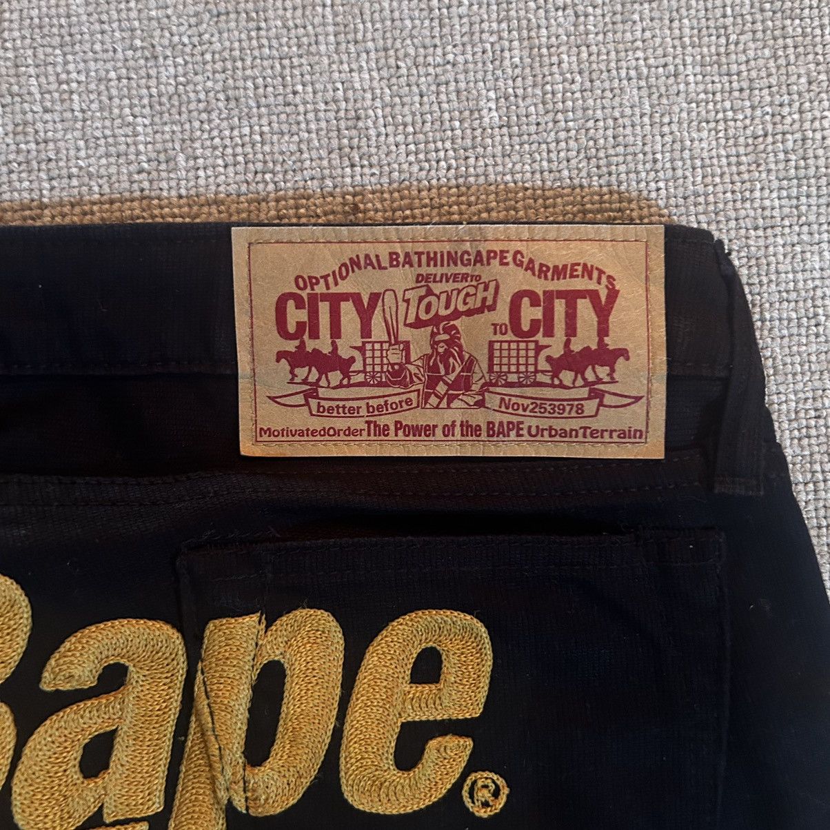 Bape Bapesta Stitch Jeans Size 32" / US 10 / IT 46 - 3 Thumbnail