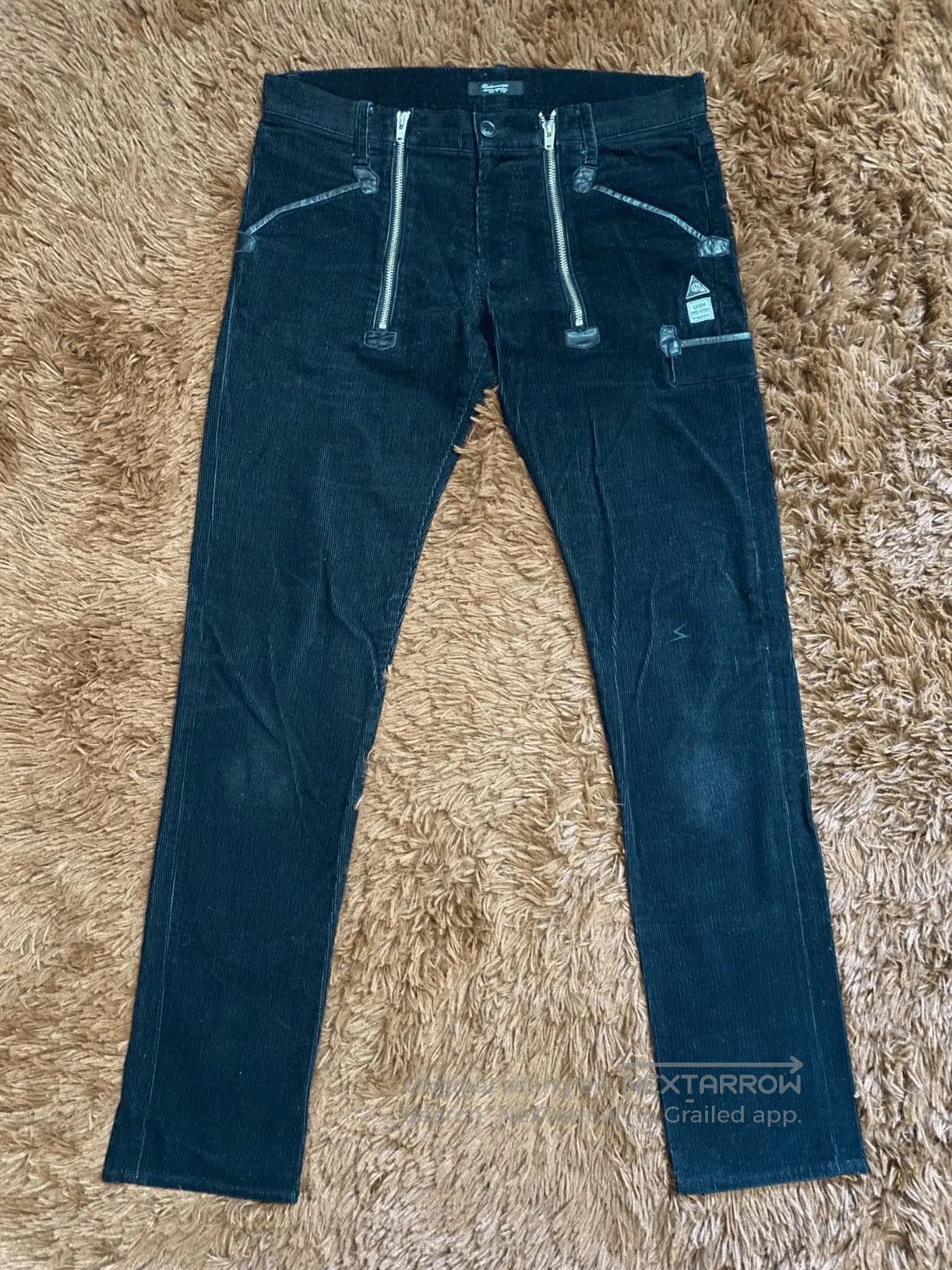 Undercover Sz 2 Undercover 09AW Multi Zipper Corduroy Pants. Size US 30 / EU 46 - 1 Thumbnail