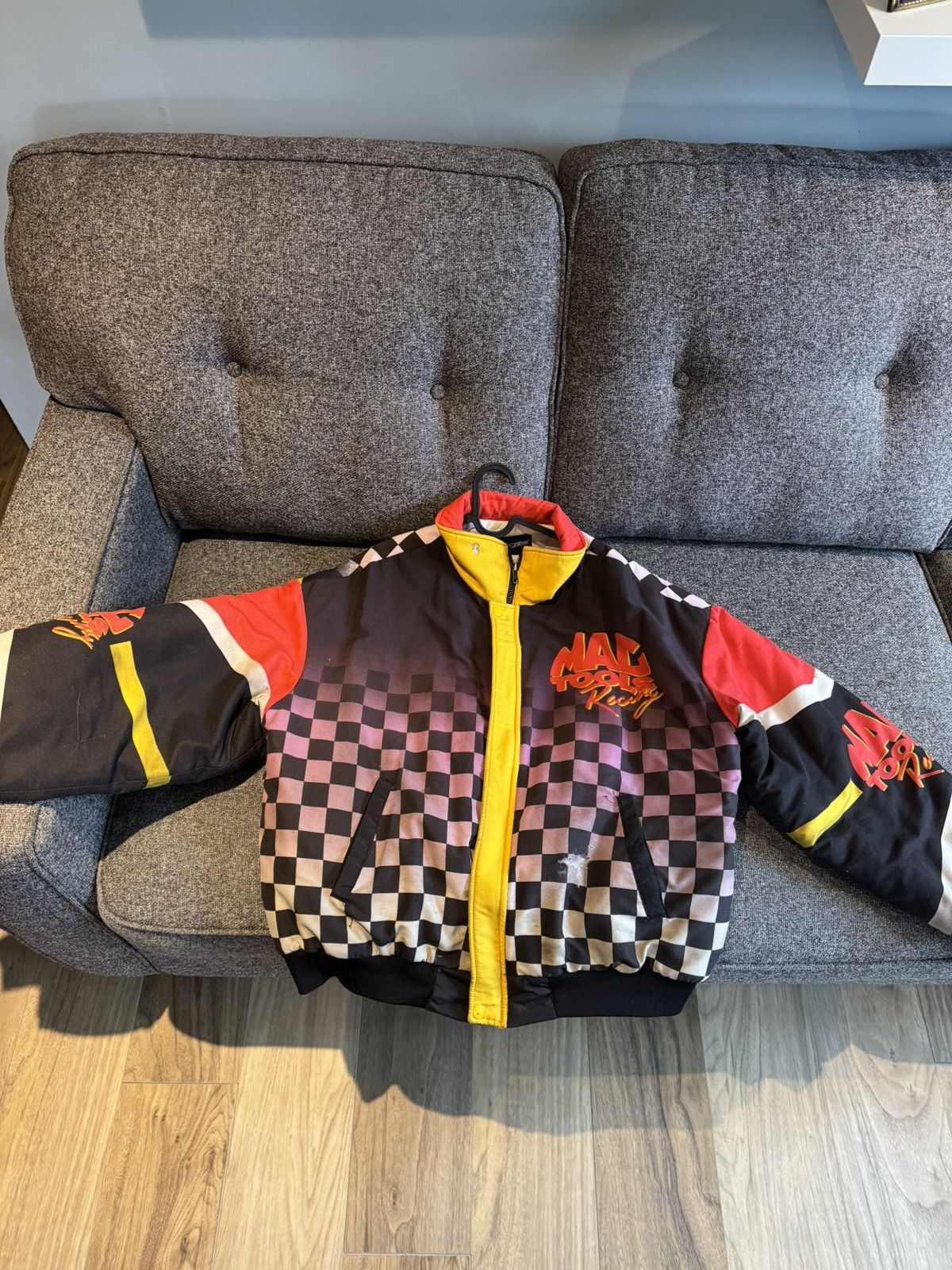 Vintage Vintage Mac Tools Racing Jacket Size US XL / EU 56 / 4 - 1 Thumbnail