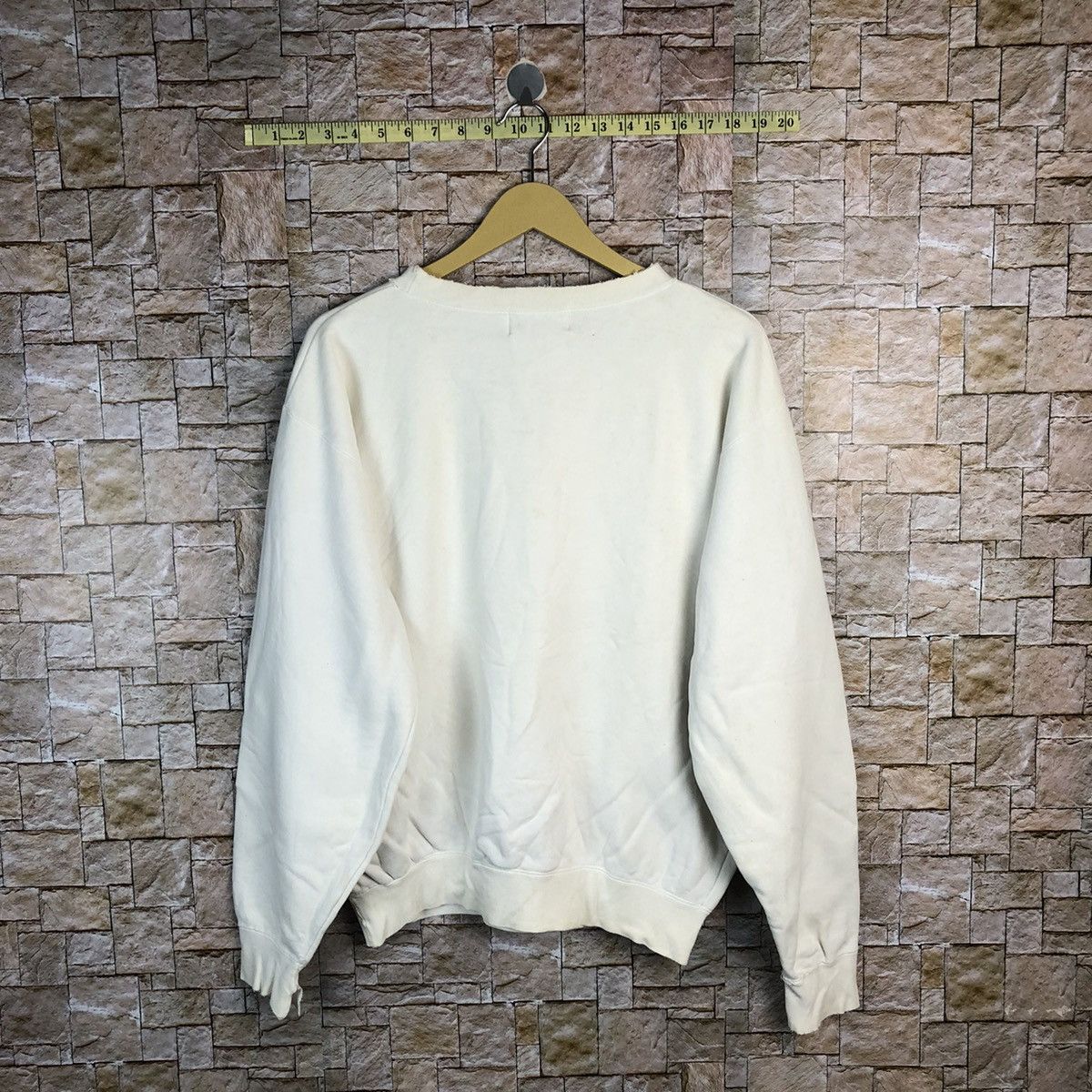 Vintage 1984 New York Papa vintage White Sweatshirt #A554 Size US M / EU 48-50 / 2 - 14 Thumbnail