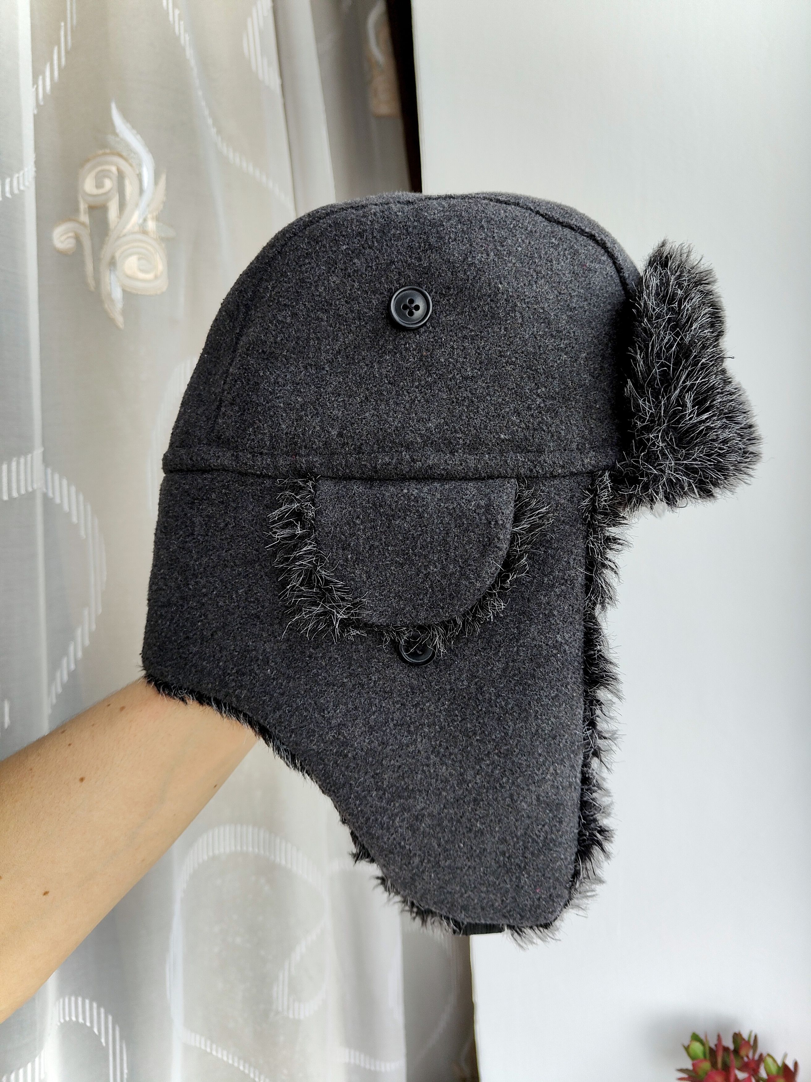 Hat Club Winter Hat Trapper Hat With Earflaps Size ONE SIZE - 2 Thumbnail