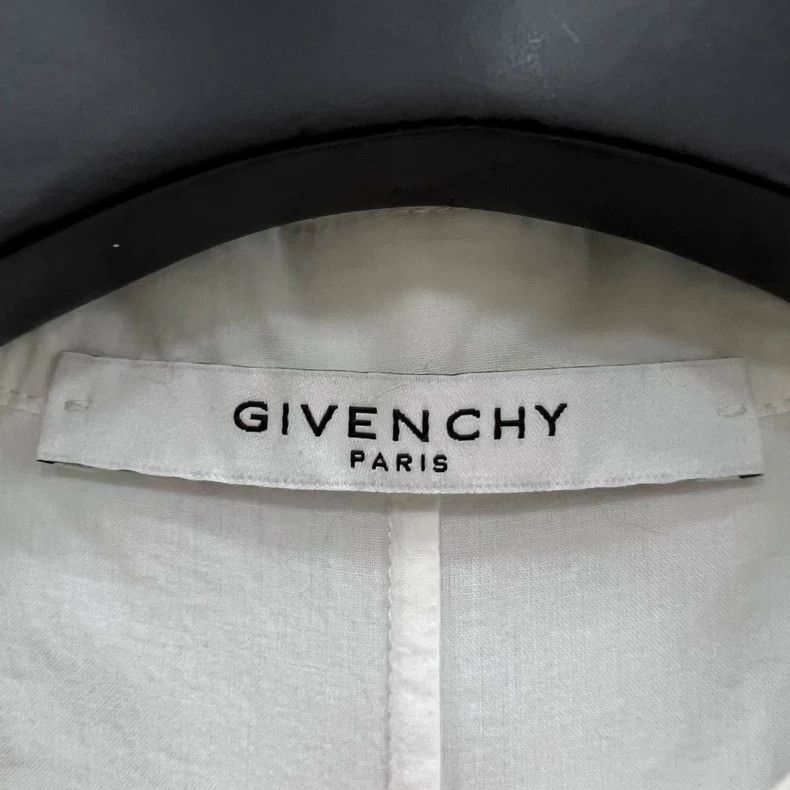 Givenchy Givenchy Size36 White Ruffle Collar Sleeveless Shirt, Size Size US M / EU 48-50 / 2 - 3 Thumbnail