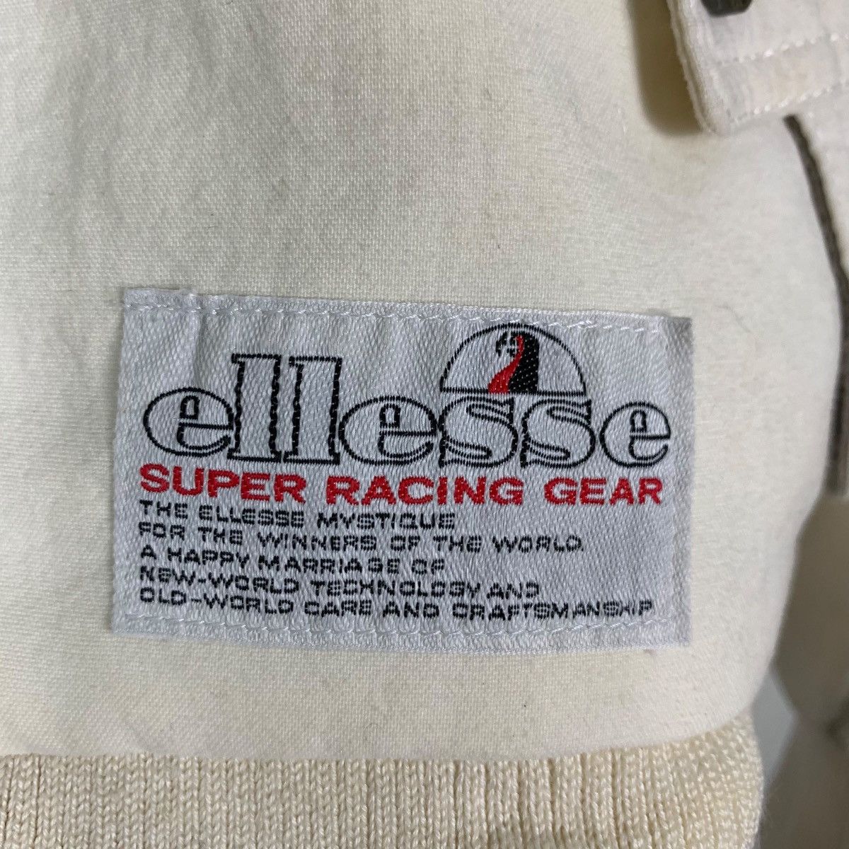 Ellesse 90s ELLESSE Super Racing Gear Double Layer Jacket #2859-C129 Size US L / EU 52-54 / 3 - 8 Thumbnail