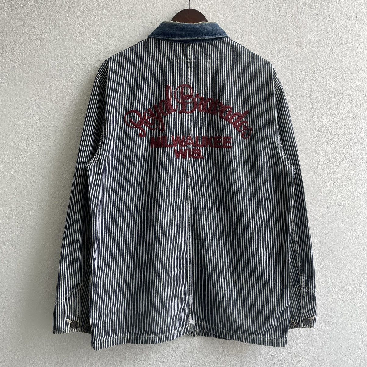 Cushman Vintage Cushman Union Made Hickory Chore Jacket Size US L / EU 52-54 / 3 - 8 Thumbnail