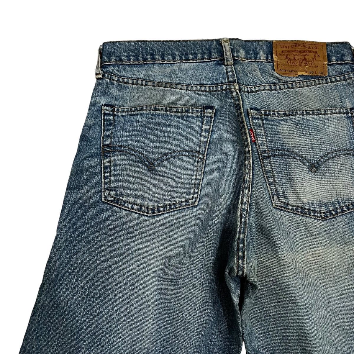 Levi's Vintage Levis 512-0217 Distressed Denim Size US 30 / EU 46 - 9 Thumbnail