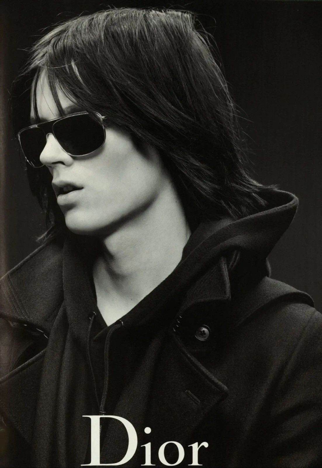 Dior Homme x Hedi Slimane ss04 ‘Strip’ sunglasses