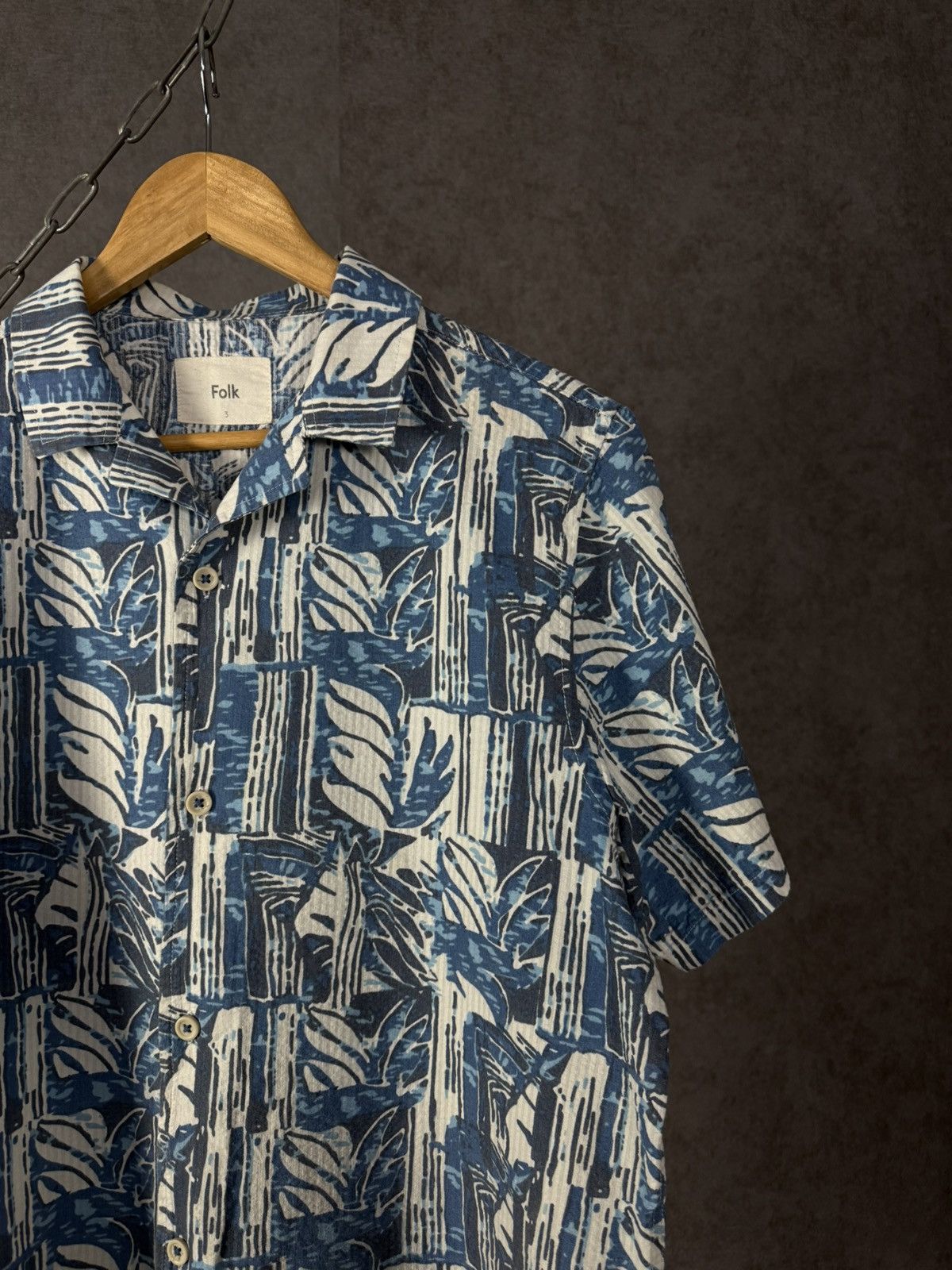 Folk Folk art crazy designer hawaiian shirt Size US M / EU 48-50 / 2 - 2 Thumbnail