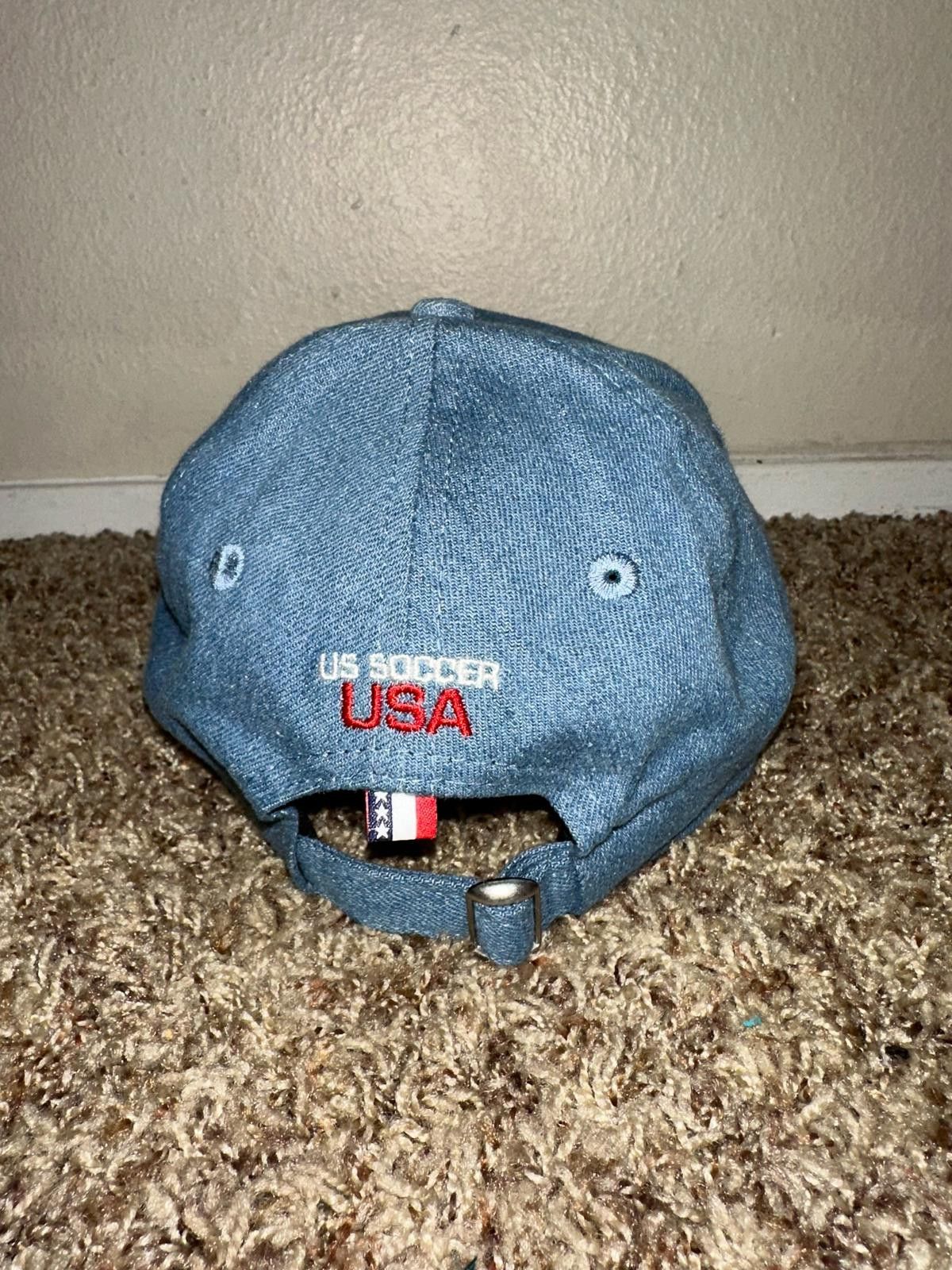 Nike Men's New Era Light Blue US Soccer Classic Team Pride Adjustable Hat Size ONE SIZE - 6 Thumbnail