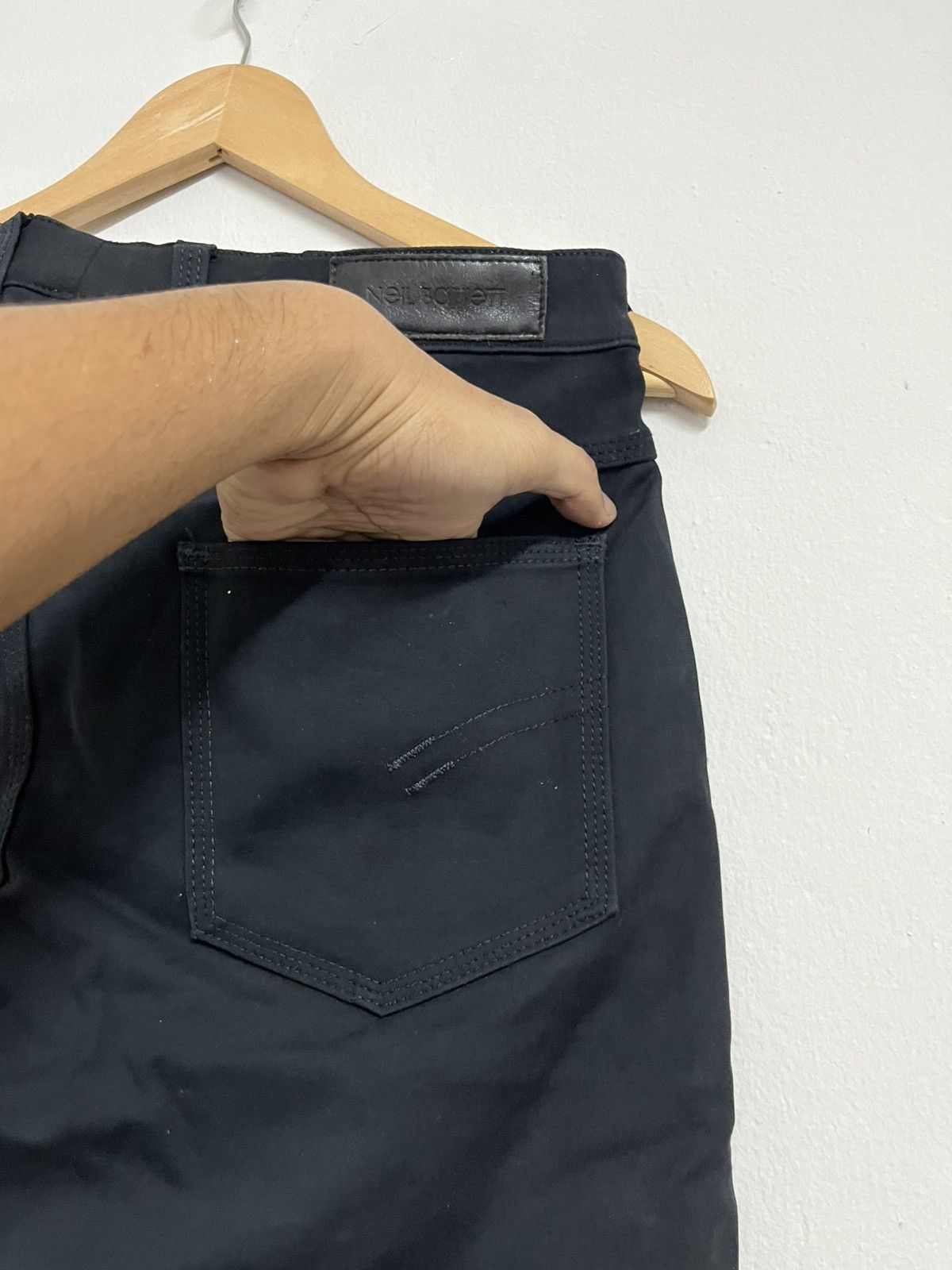Neil Barrett 🔥 NEIL BARRETT Skinny Knee Pleated ARCHIVAL Pants Size US 32 / EU 48 - 12 Thumbnail