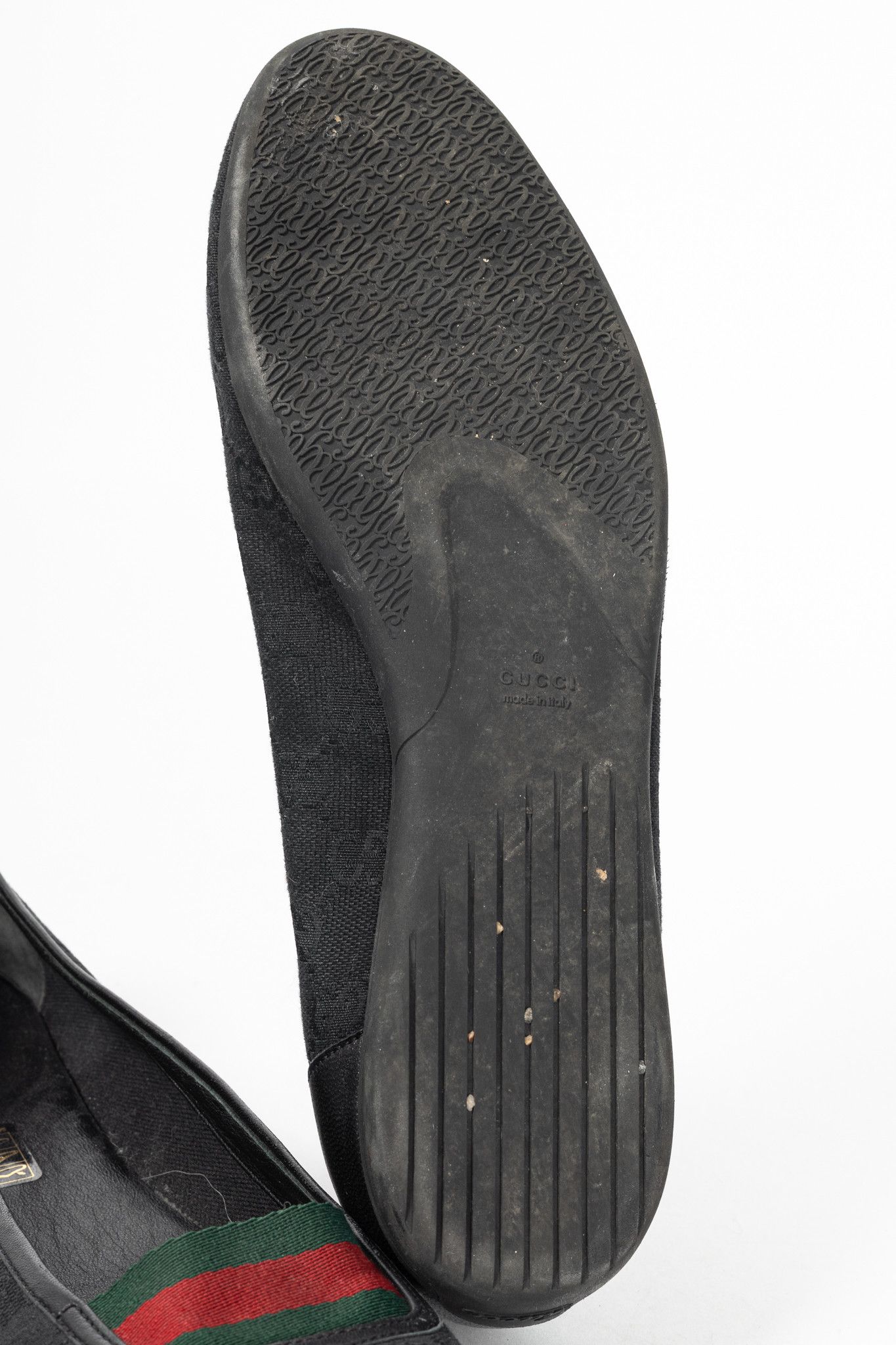 Gucci Gucci Black GG Canvas Web Ballet Flats Size US 8 / IT 38 - 6 Thumbnail