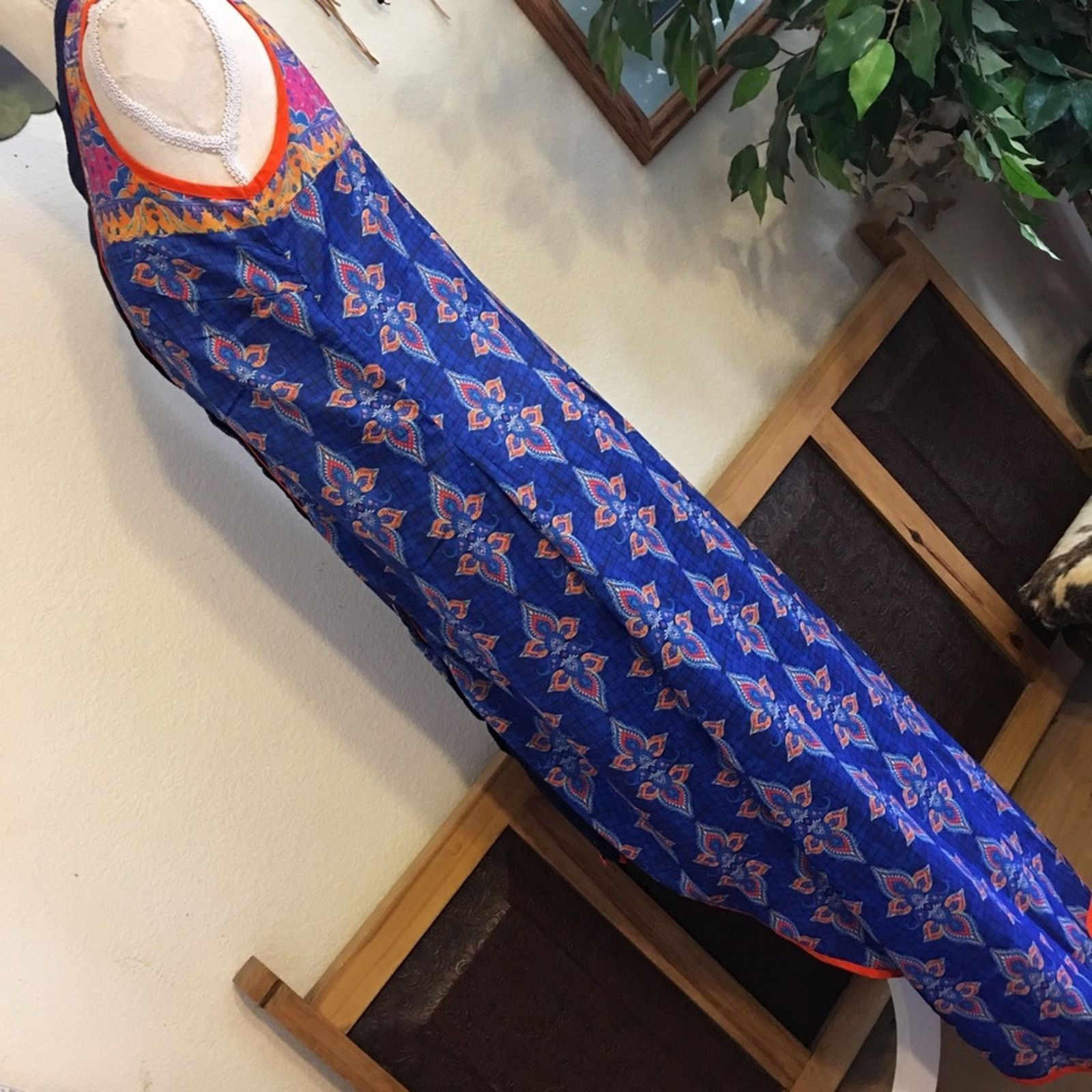Designer Bohemania button front hi low summer dress Size S / US 4 / IT 40 - 4 Thumbnail