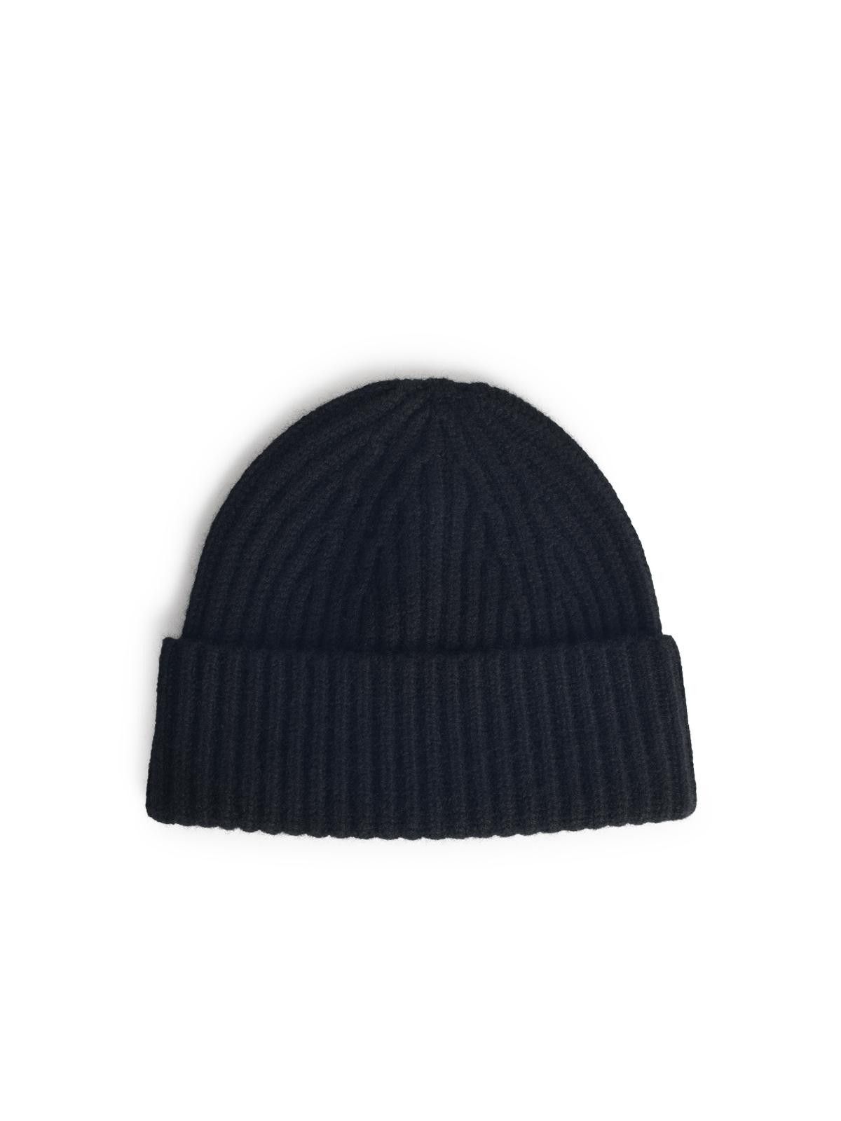 LISA YANG 'Martigny' Black Cashmere Cap