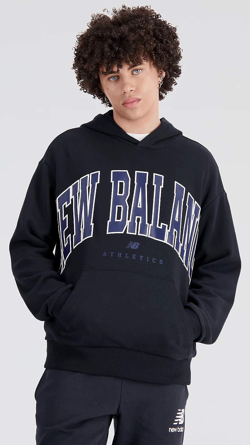 New Balance New Balance Varsity Collegiate Oversized Hoodie 90s Y2K Size US XS / EU 42 / 0 - 3 Thumbnail
