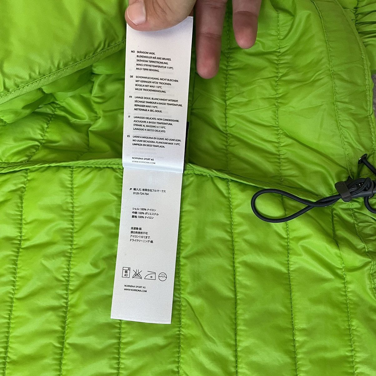 Norrona Norrona Light Puffer Jacket Green Gorpcore Size US M / EU 48-50 / 2 - 8 Thumbnail