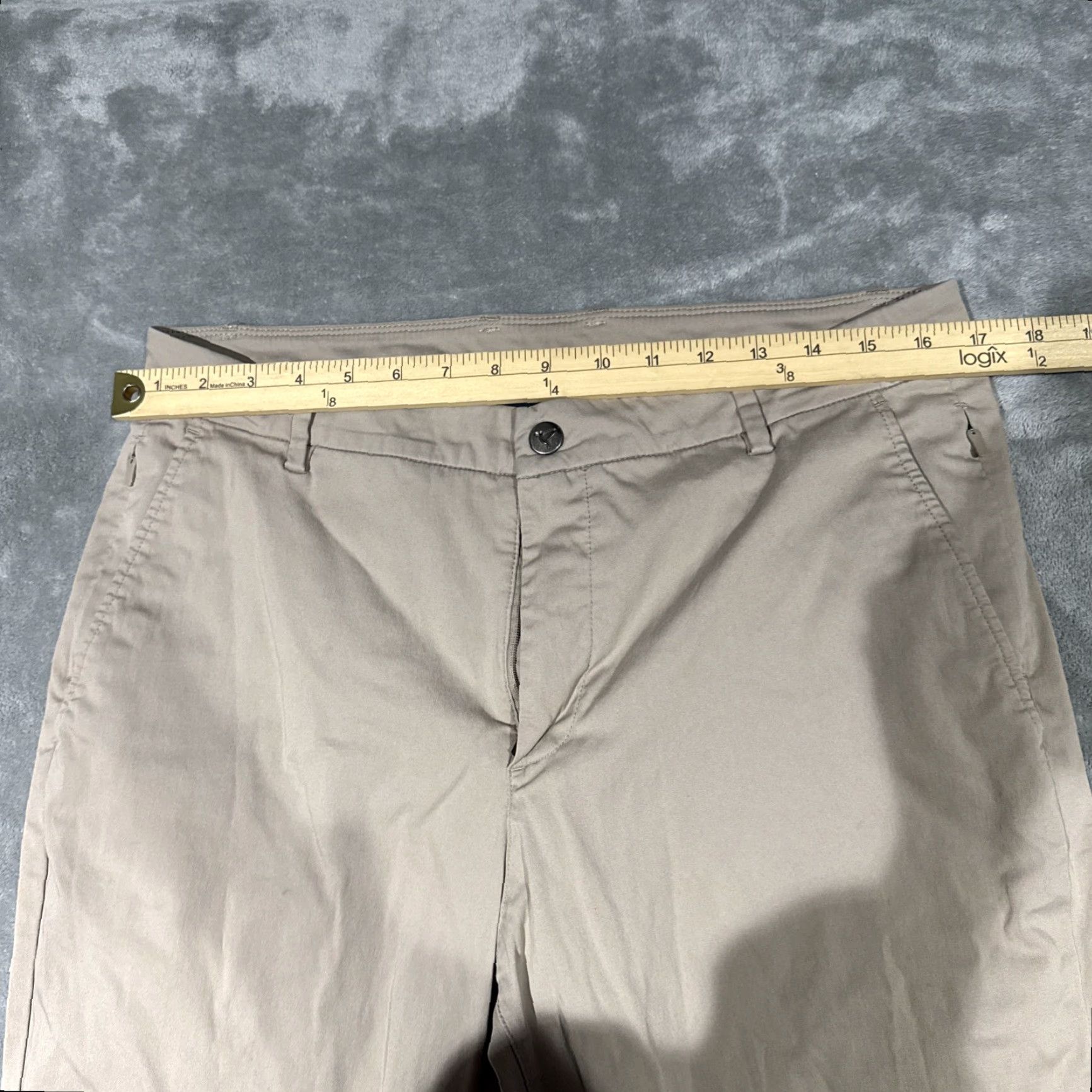 Vintage **Birddogs Mens Stretch Khaki Beige Chino Pants Casual Lightweight** User: **Birddogs Mens Khaki Beige Stretch Casual Chino Pants Lightweight** Size US 34 / EU 50 - 3 Thumbnail