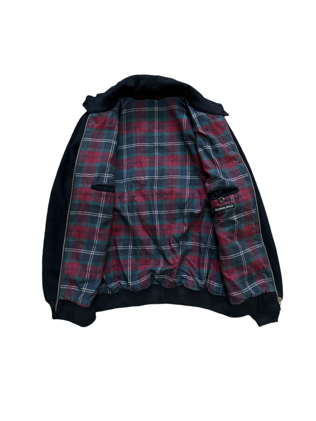 If Six Was Nine × Japanese Brand Vintage Giornalisale Wool Jacket Bomber Size US M / EU 48-50 / 2 - 8 Thumbnail