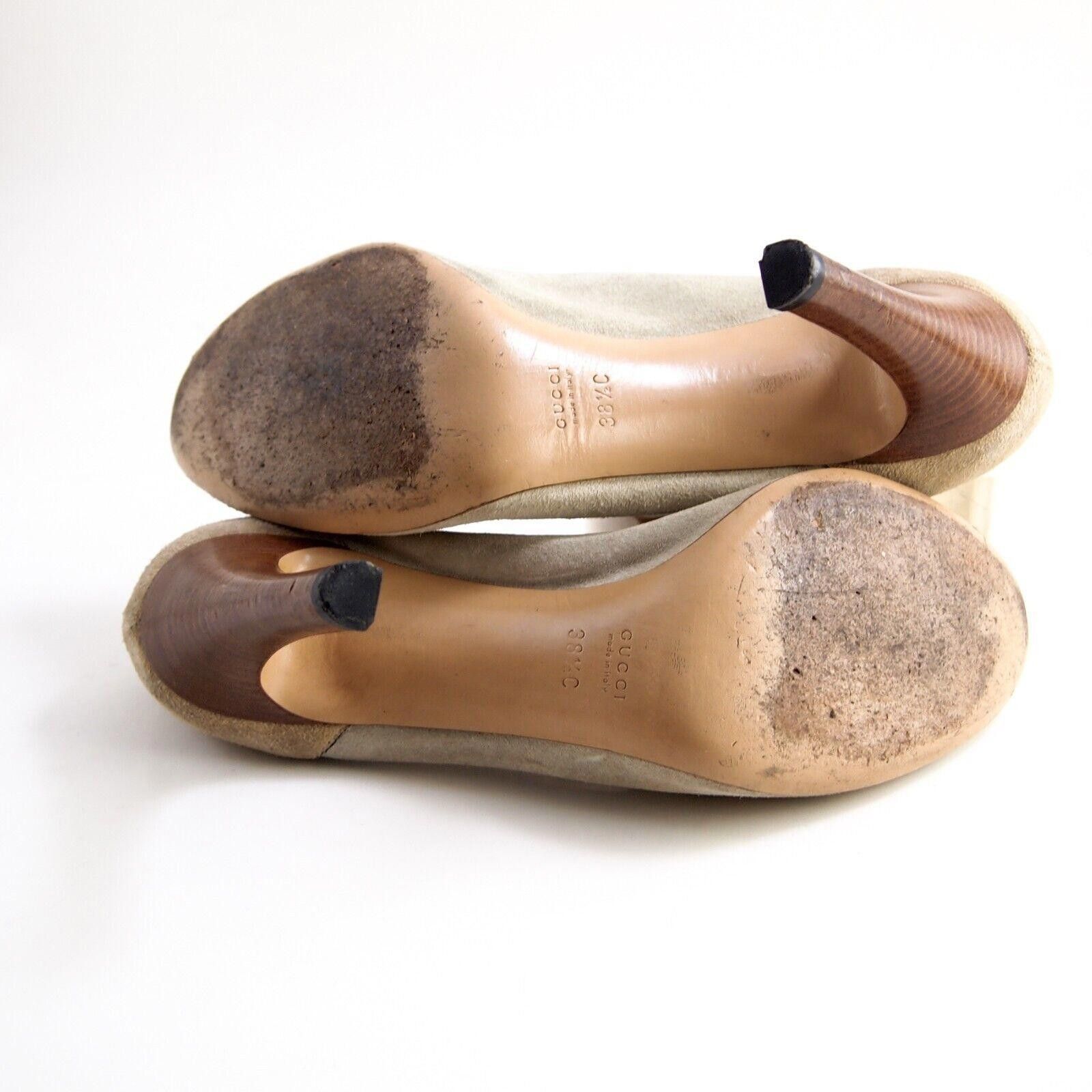 Gucci Gucci Horsebit Heels Brown Womens US 8.5 EU 38.5 C Size US 8.5 / IT 38.5 - 8 Thumbnail