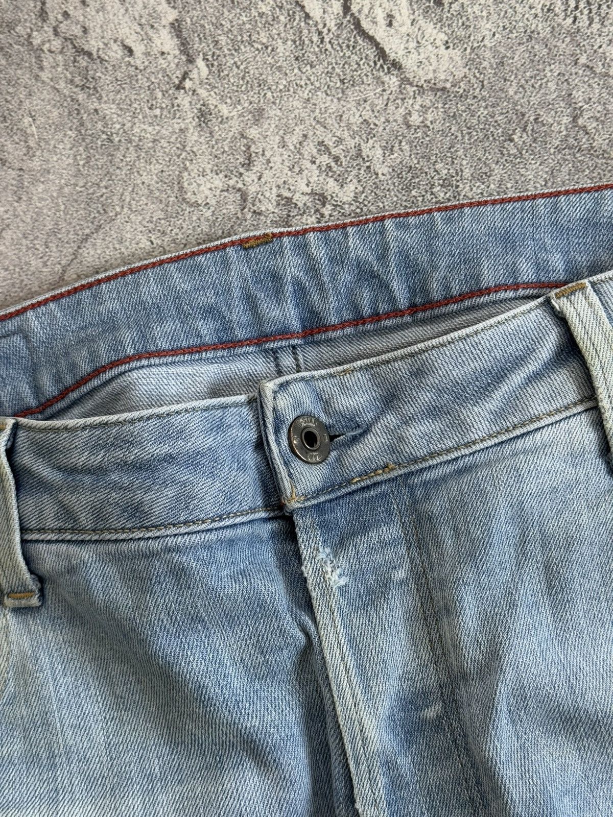 G-Star G star raw 34/36 ARC 3D slim Distressed denim pant trouser Size US 34 / EU 50 - 10 Thumbnail