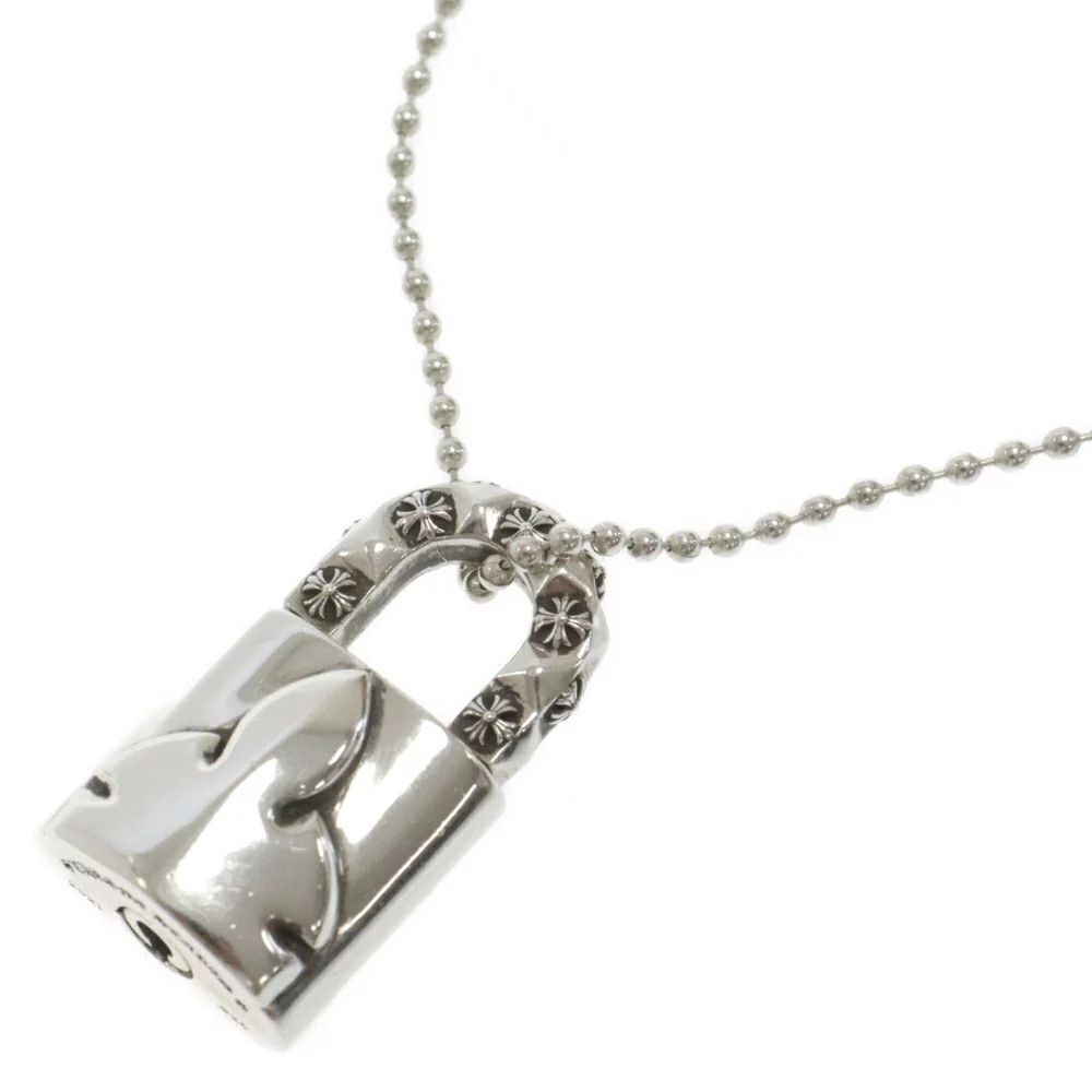 Chrome Hearts Lock & Key Pendant