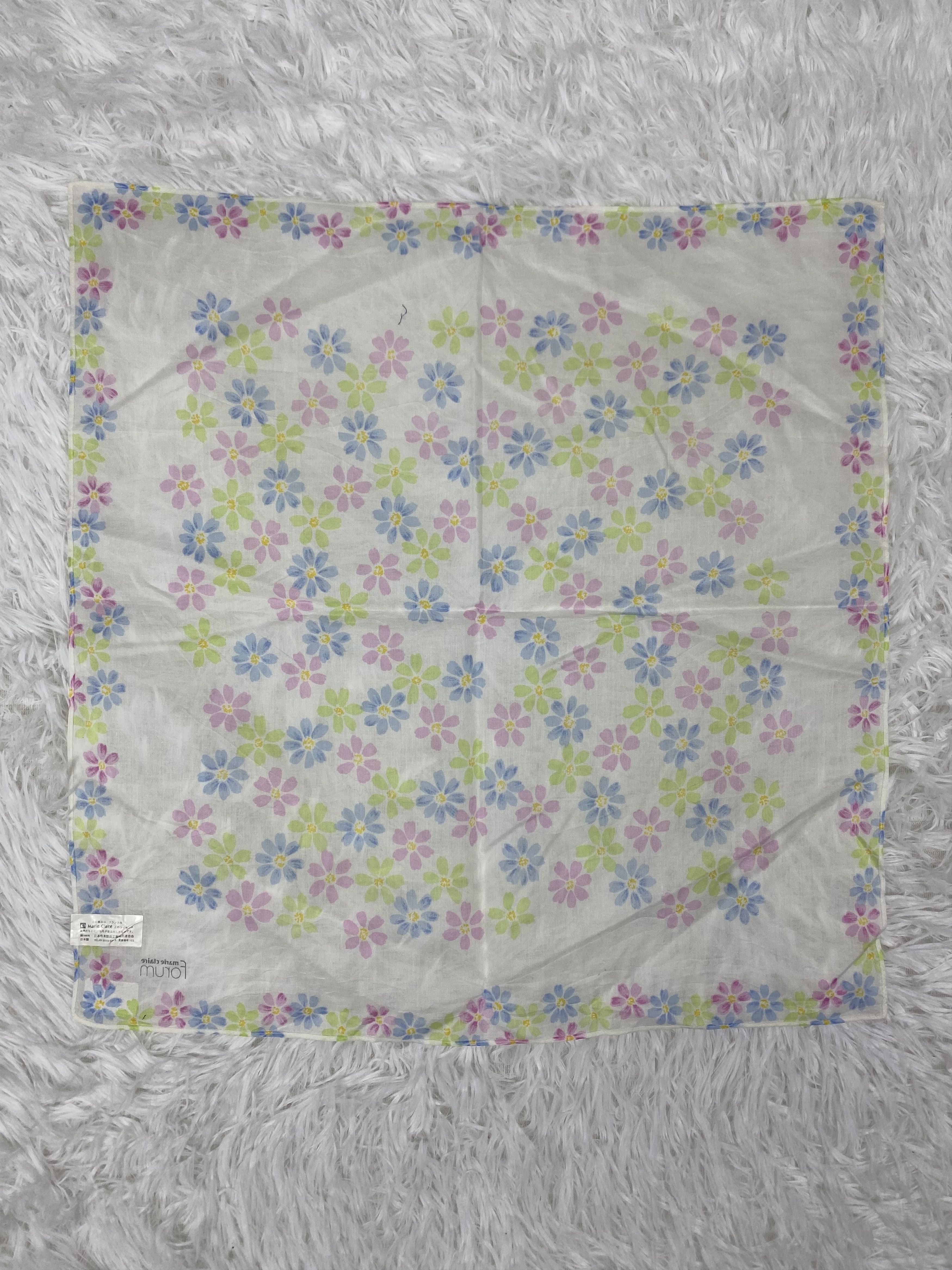 Designer × Vintage Vintage Marie Claire Handkerchief Neckerchief PH0861 Size ONE SIZE - 6 Thumbnail