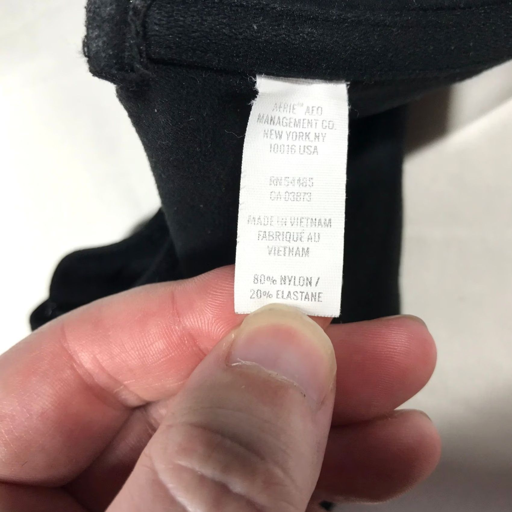 Vintage Aerie Real Free Full Coverage Bra 38C Black Underwire Lightly Lined Seamless Size ONE SIZE - 6 Thumbnail