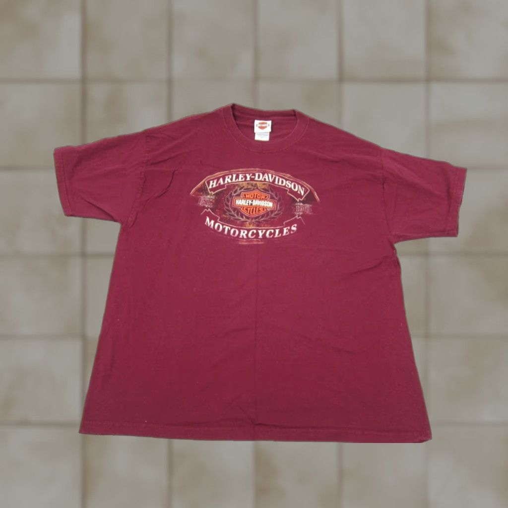 Harley Davidson VINTAGE Harley-Davidson Shirt Mens XL Red Hartland Burlington USA Harley-Davidson Shirt Mens XL Red Hartland Burlington USA Size US XL / EU 56 / 4 - 1 Thumbnail
