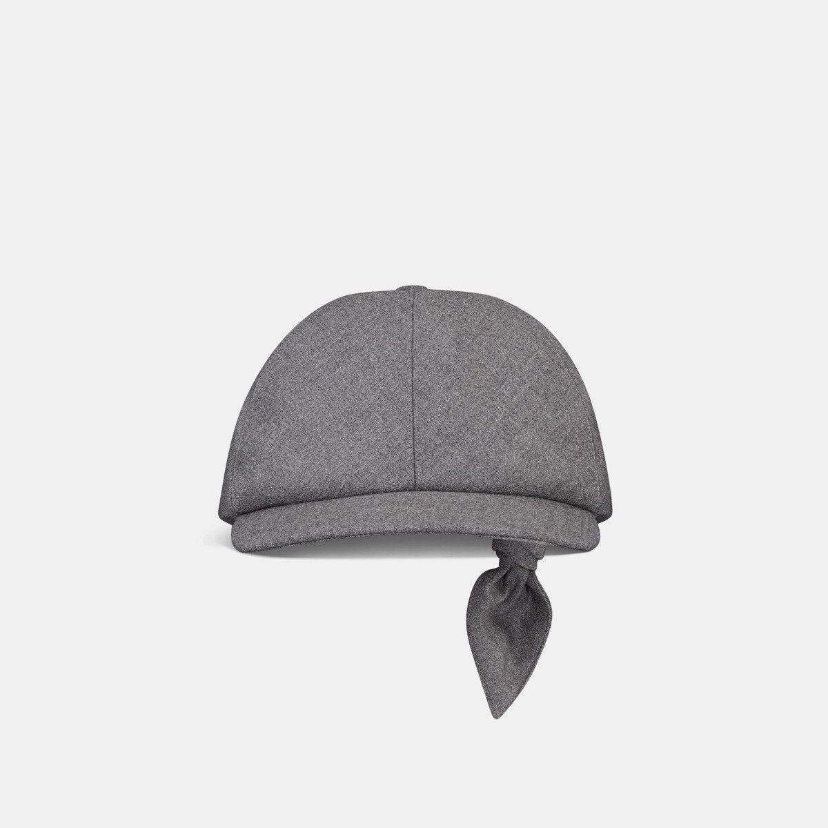 Dior o1w1db11024 Size: OS / Baseball Cap With Tie in Grey Size ONE SIZE - 1 Thumbnail