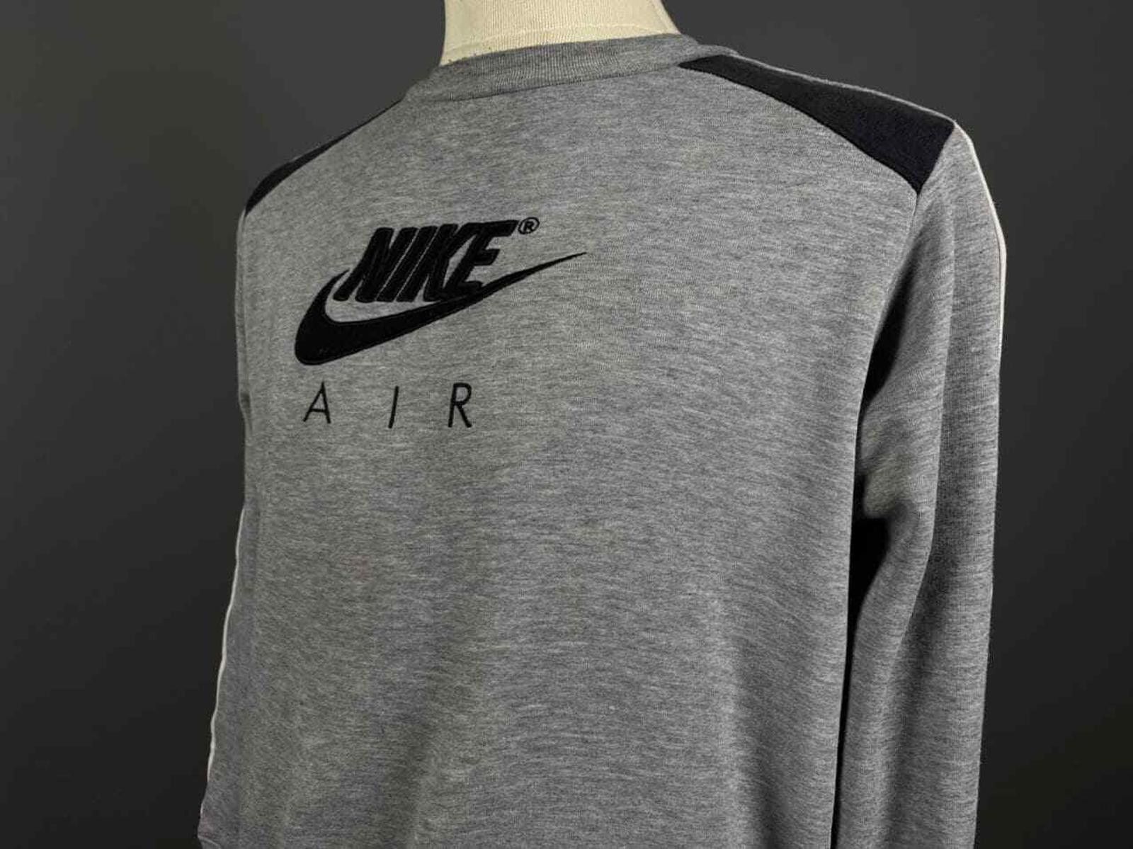 Nike Men Nike Air Grey Crew Neck Jumper Sweatshirt Size S Size US S / EU 44-46 / 1 - 3 Thumbnail