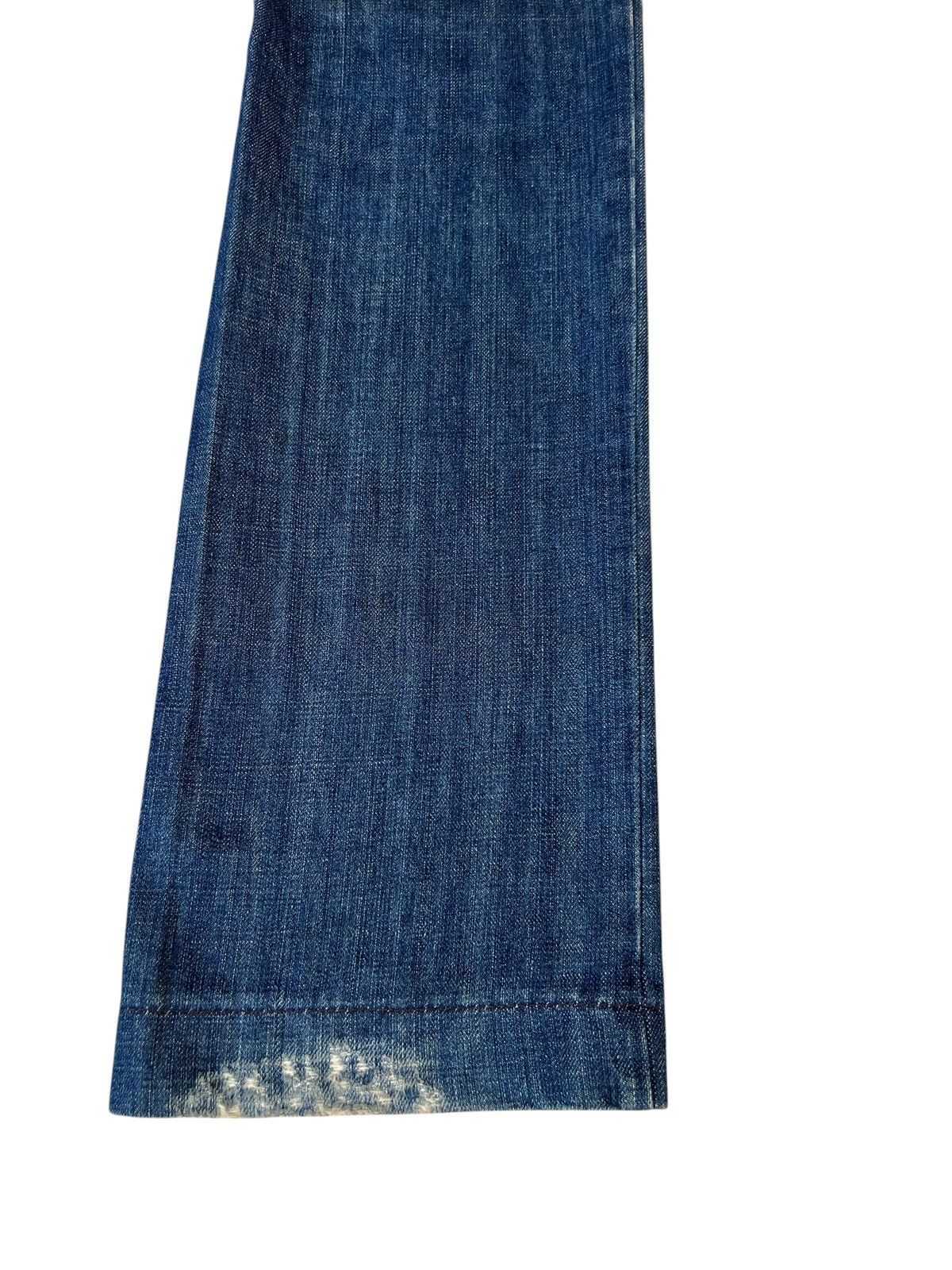 Dolce & Gabbana Vintage Y2K Dolce & Gabbana Distress Denim Slim Jeans Size US 31 - 21 Thumbnail