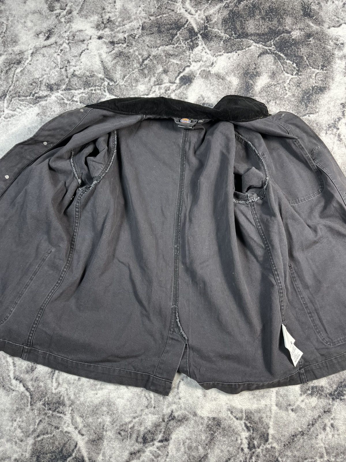 Dickies Dickies Black Work Jacket Quilted Lined Workwear Boxy Fit Size US S / EU 44-46 / 1 - 8 Thumbnail
