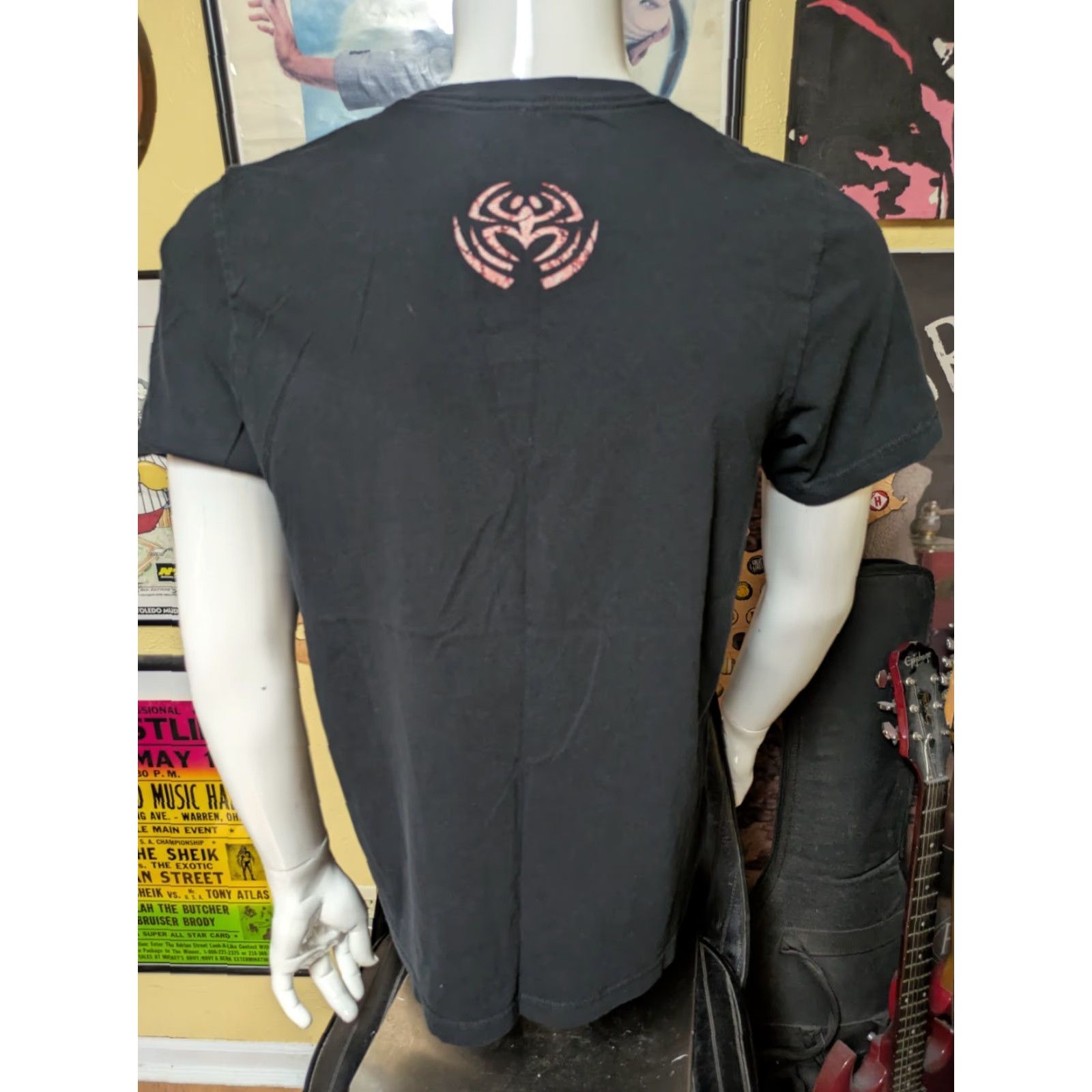 Vintage VTG NONPOINT Band T-Shirt Large Men Black 100% Cotton Crew Neck Short Sleeve Band Shirt Size US L / EU 52-54 / 3 - 3 Thumbnail