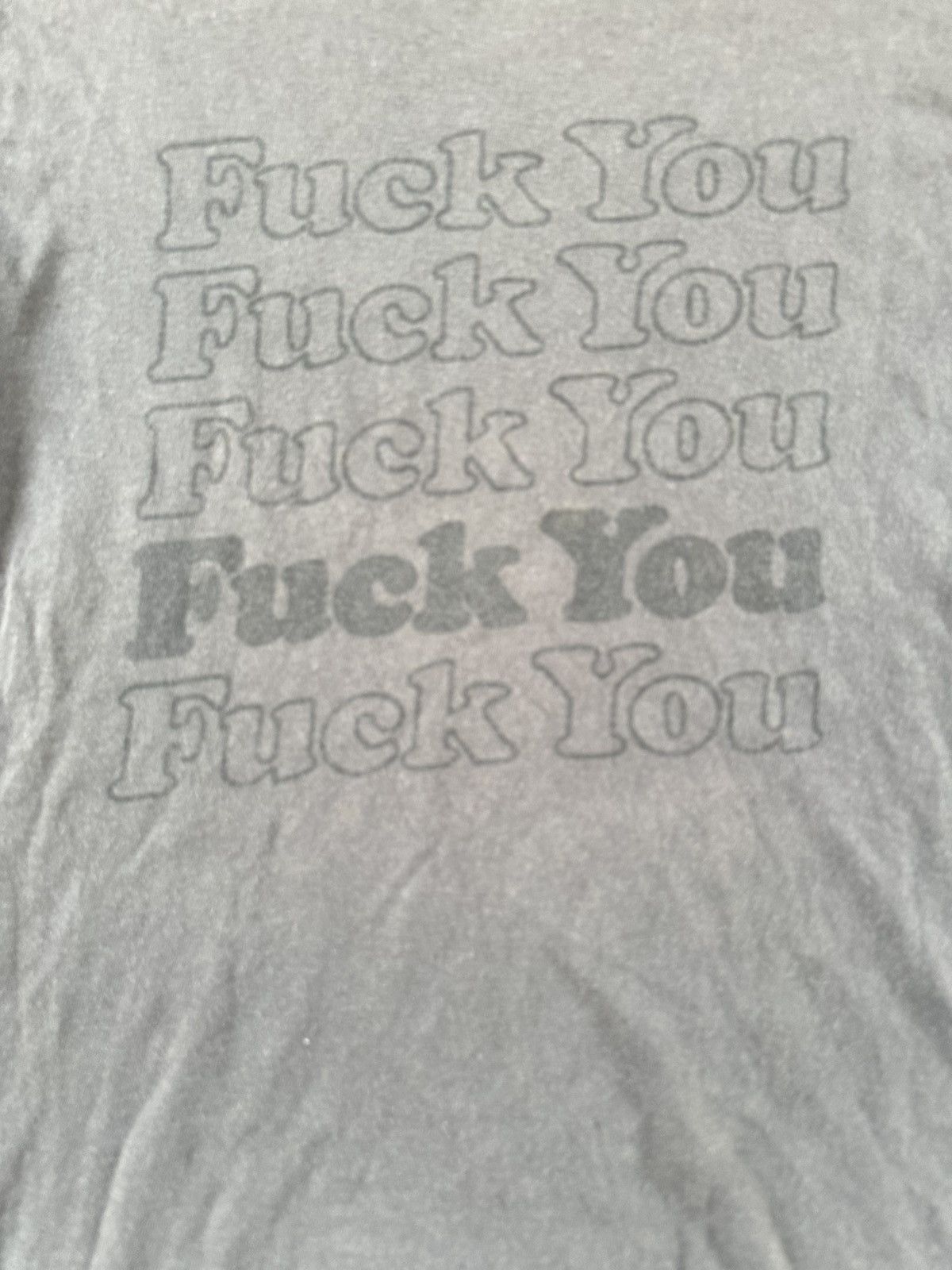 Hysteric Glamour Hysteric glamour fuck you long sleeve tee Size US M / EU 48-50 / 2 - 5 Thumbnail