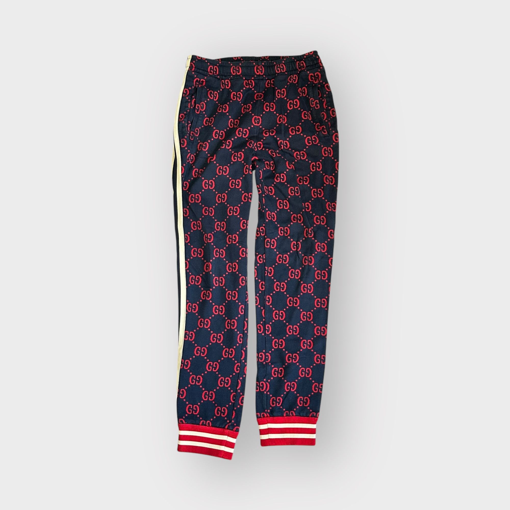 Red gucci sweatpants online