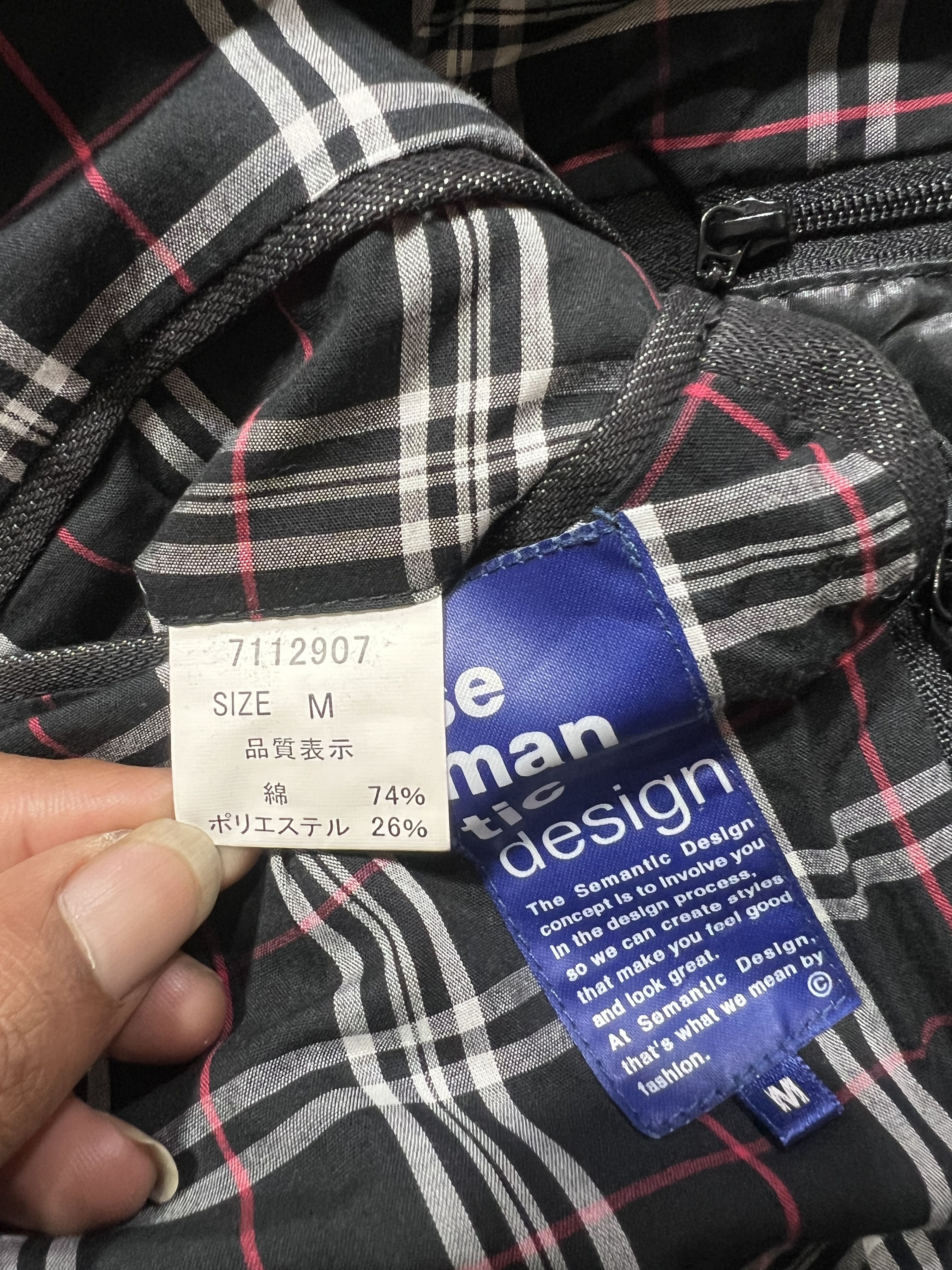 semanticdesign 2000s Semantic Design Japan Double Layer Wax y2k Lgb Ifsix Size US M / EU 48-50 / 2 - 9 Thumbnail