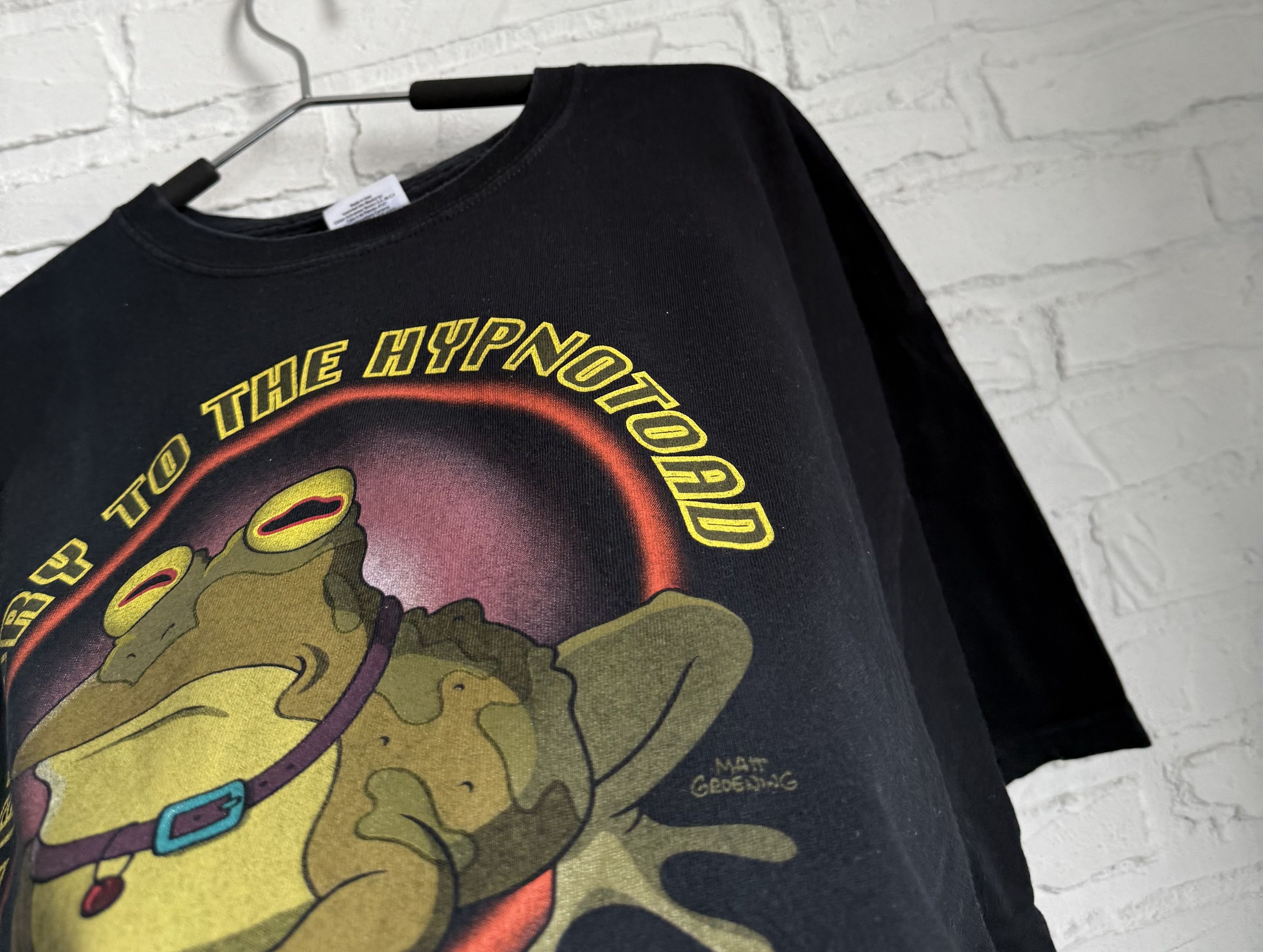 Cartoon Network Vintage 2008 Futurama Hypnotoad cartoon t-shirt Size US XL / EU 56 / 4 - 4 Thumbnail