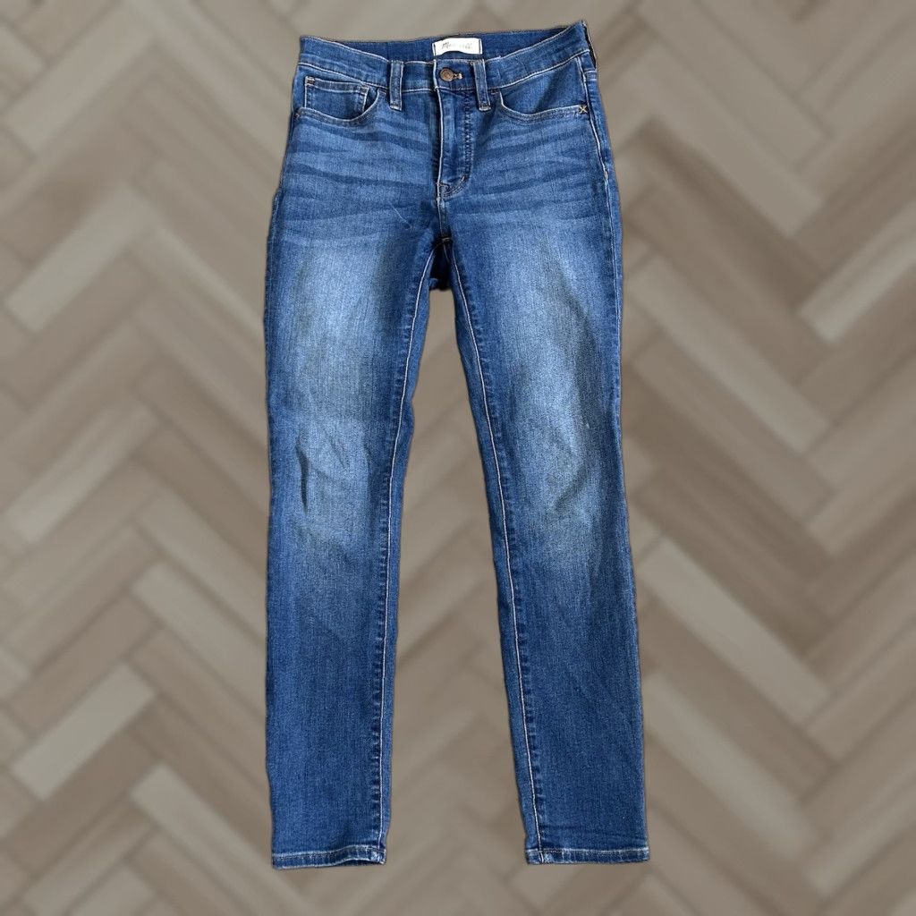 Madewell Madewell Jeans Women Skinny Mid Blue 24 Size 42" / US 20 - 1 Thumbnail