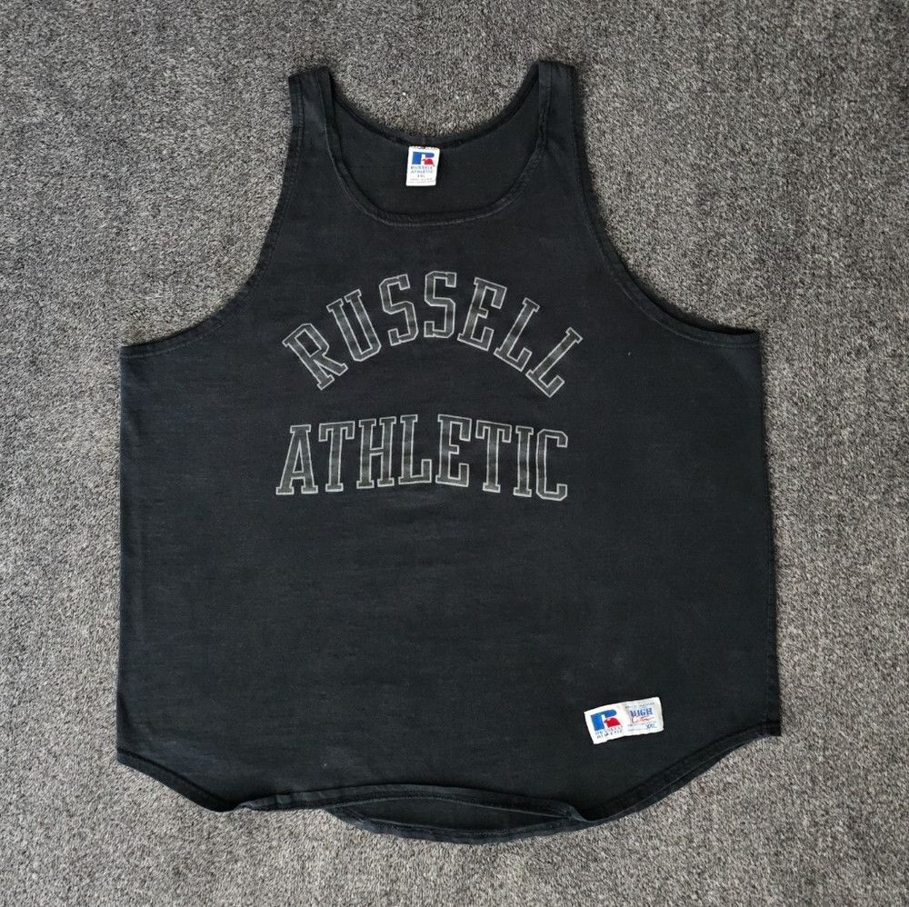 Russell Athletic Russell Athletic Black Tank Top Size US XXL / EU 58 / 5 - 1 Thumbnail