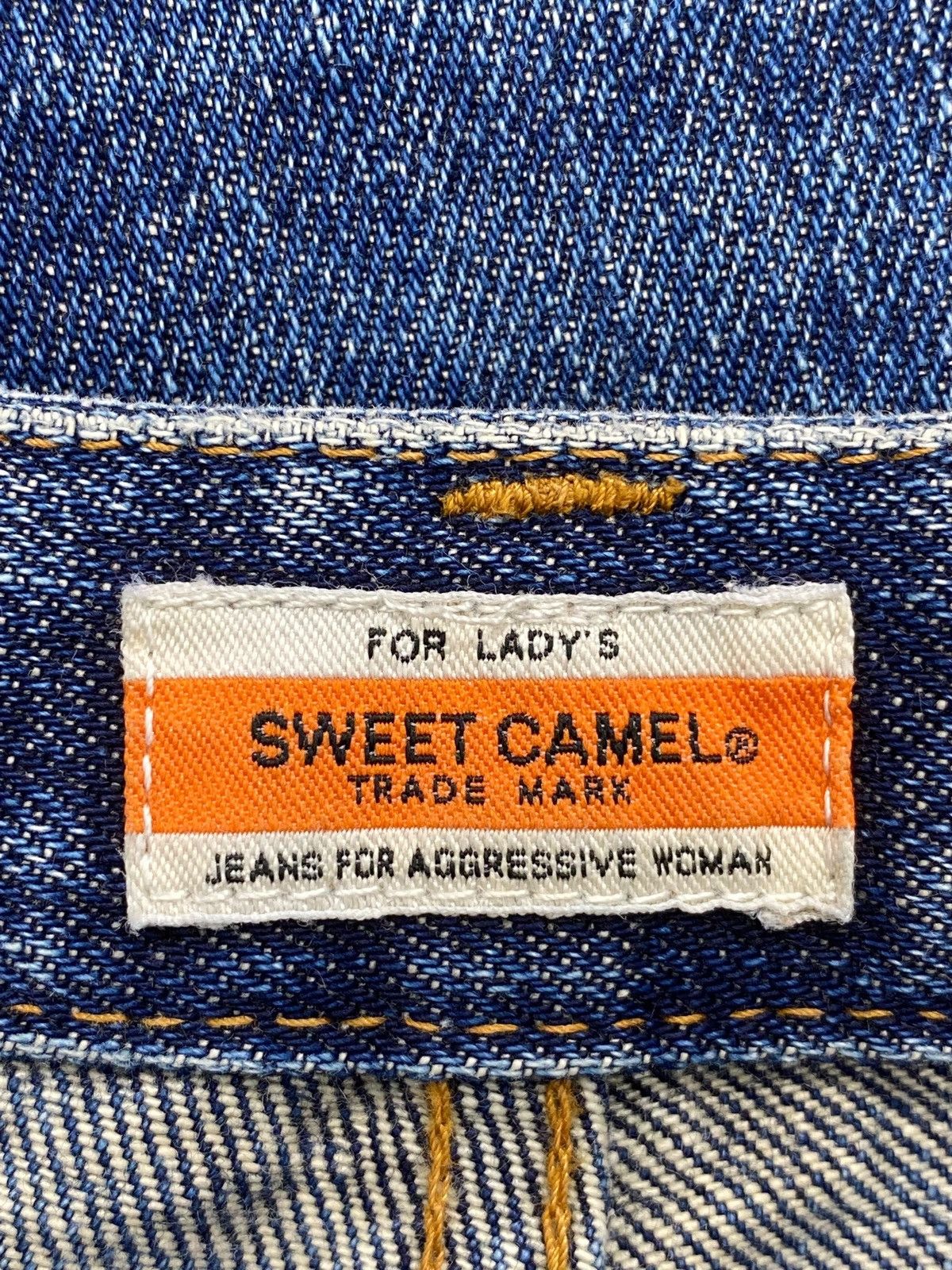 Japanese Brand Japanese Brand Sweet Camel Faded Style Ripped Jeans Size 31" - 12 Thumbnail