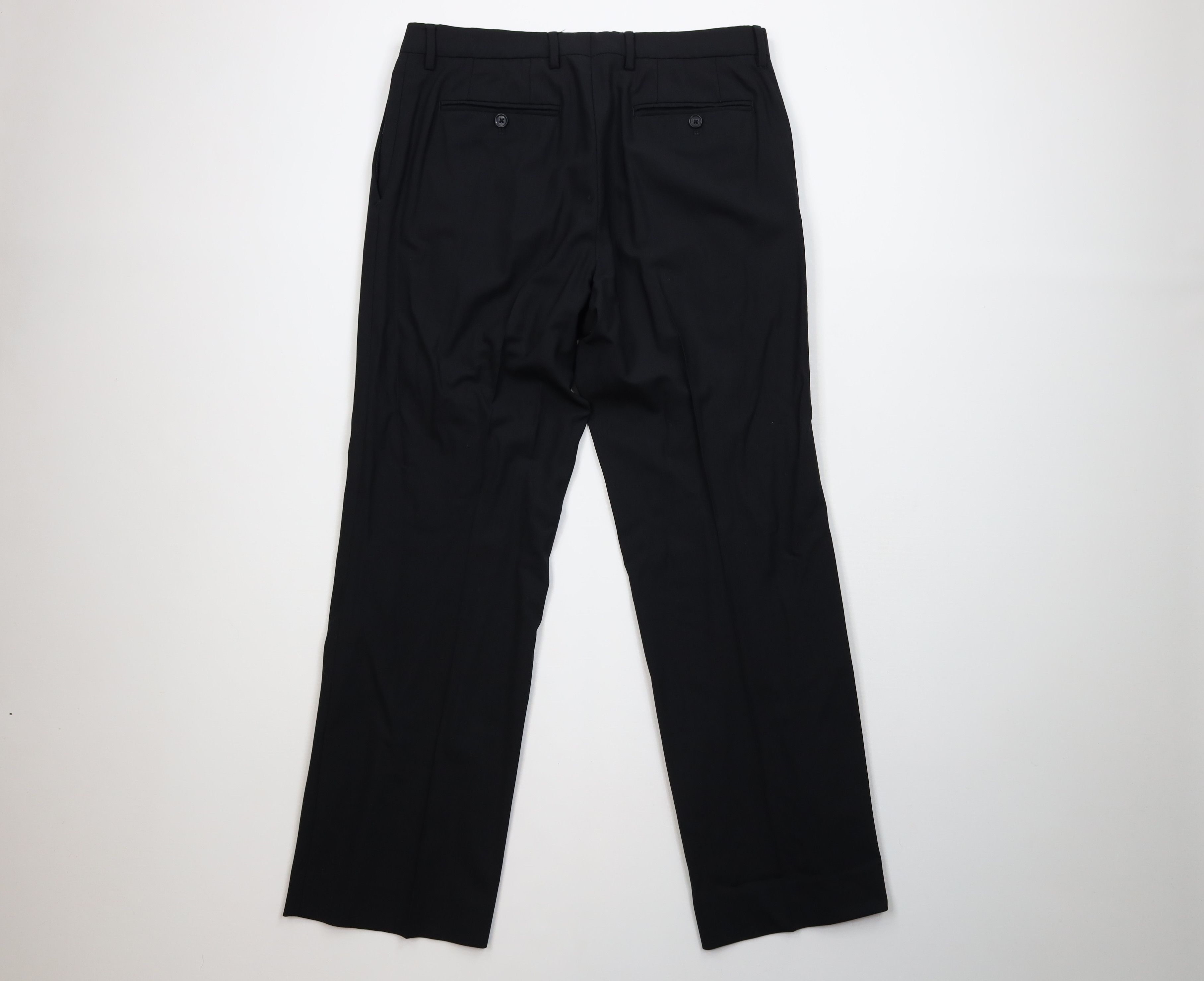 Banana Republic Vintage Banana Republic Stretch Wide Leg Wool Chino Pants Size US 33 - 9 Thumbnail