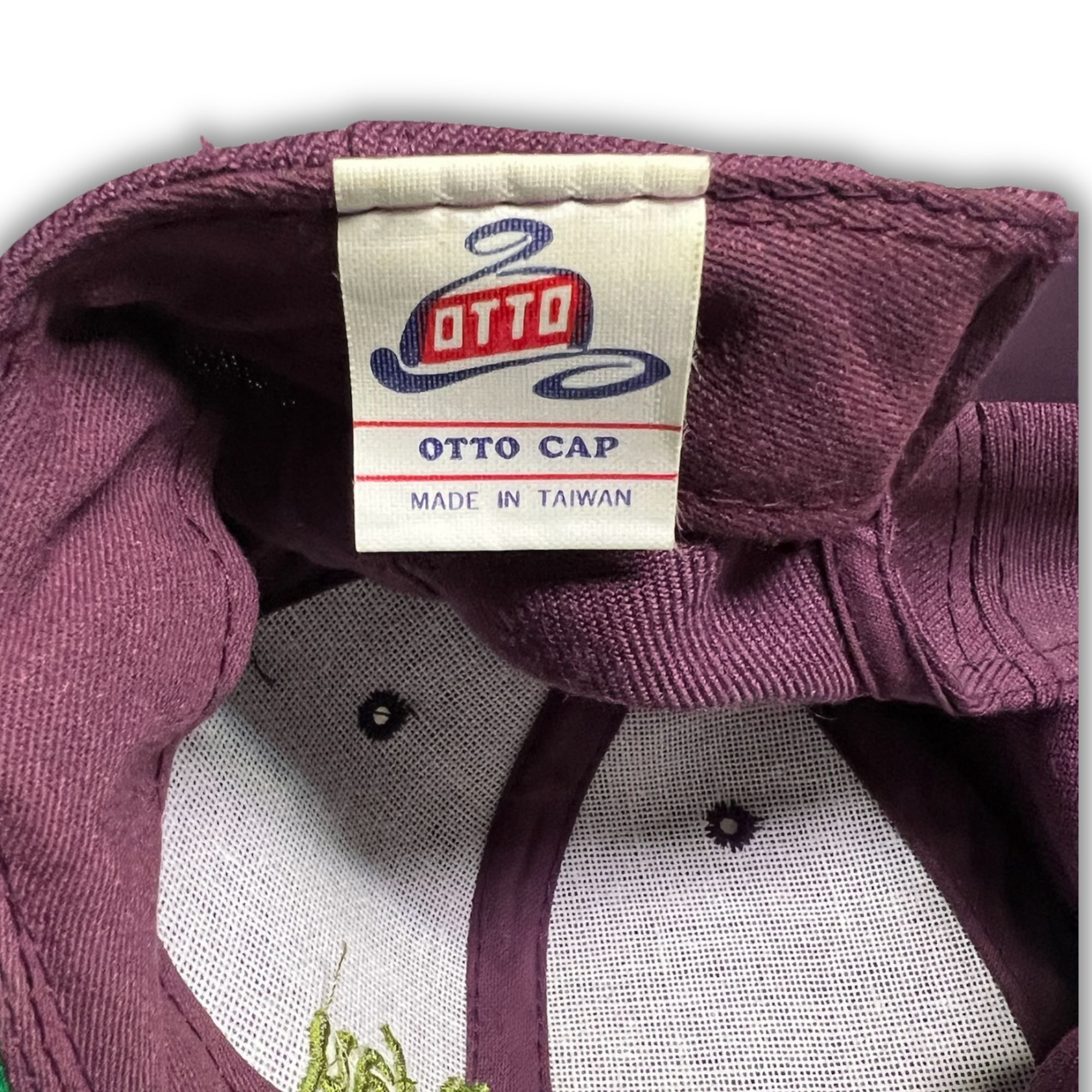 Otto Otto "One Ball Day" Cap Embroidered Purple Baseball Hat Adju Size ONE SIZE - 5 Thumbnail