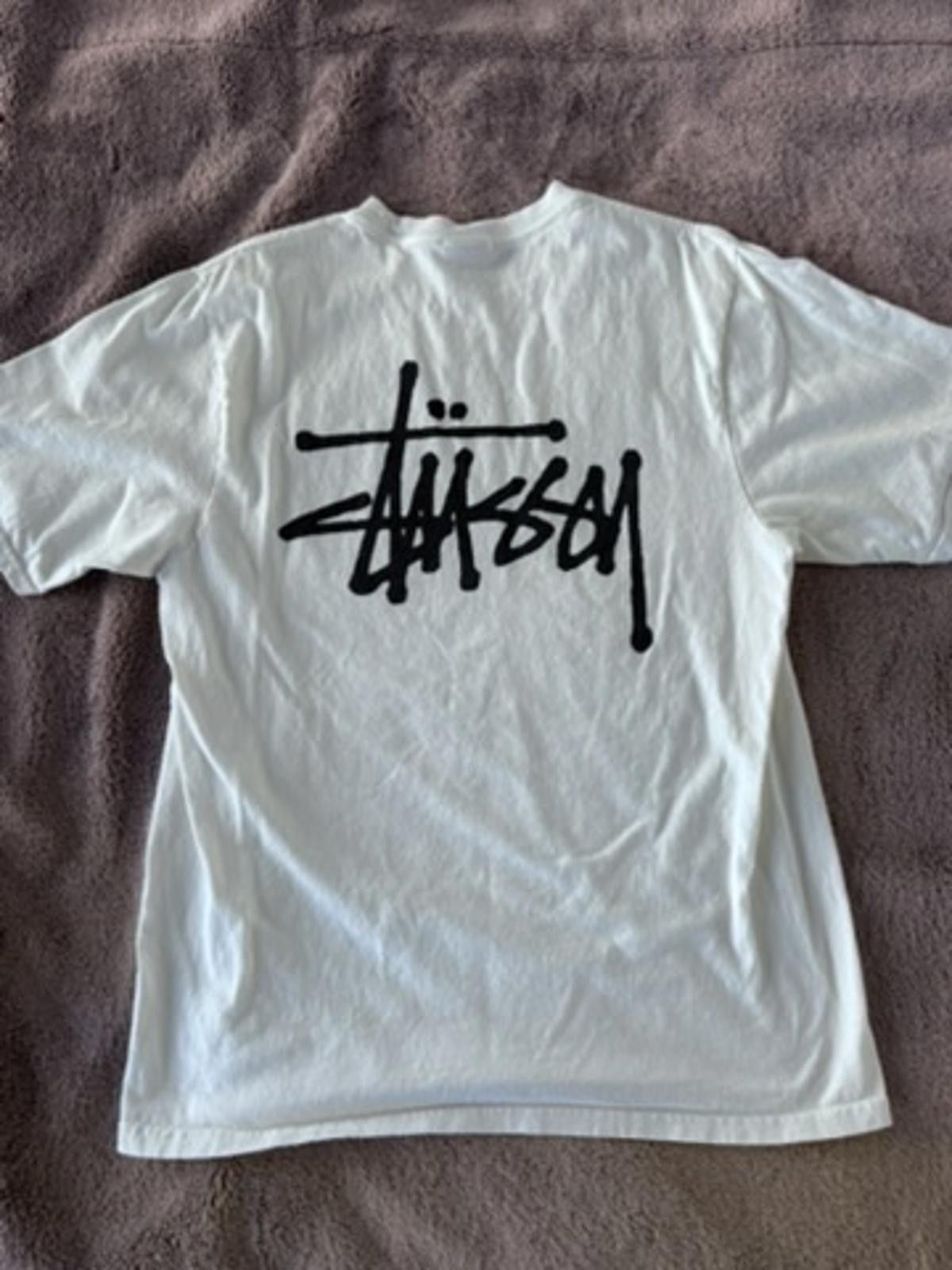 Stussy Stussy White Graphic Logo T-Shirt Size M Size US M / EU 48-50 / 2 - 4 Thumbnail