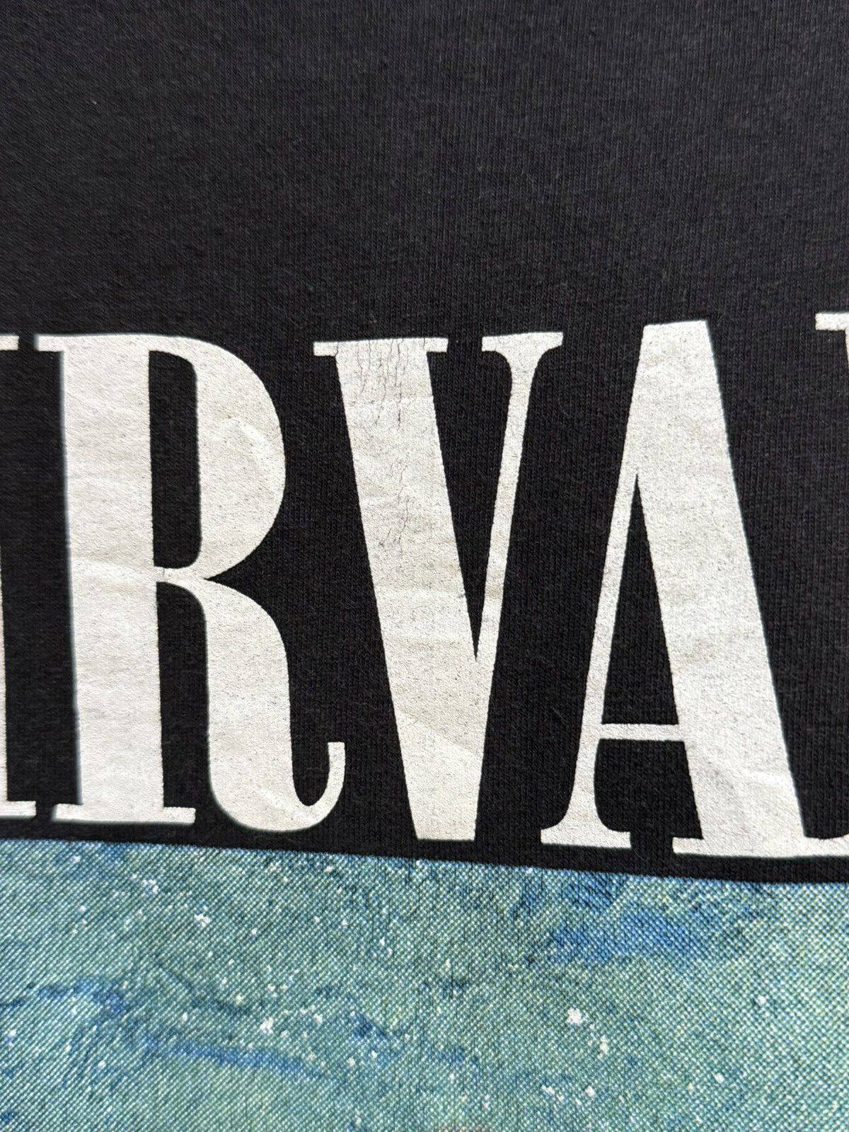 Band Tees Vintage Nirvana Nevermind Broadway Faded Tee Size US XL / EU 56 / 4 - 4 Thumbnail