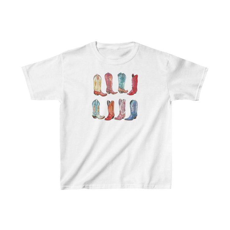Other Cowboy Boots Print Baby Tee Size S / US 4 / IT 40 - 1 Thumbnail