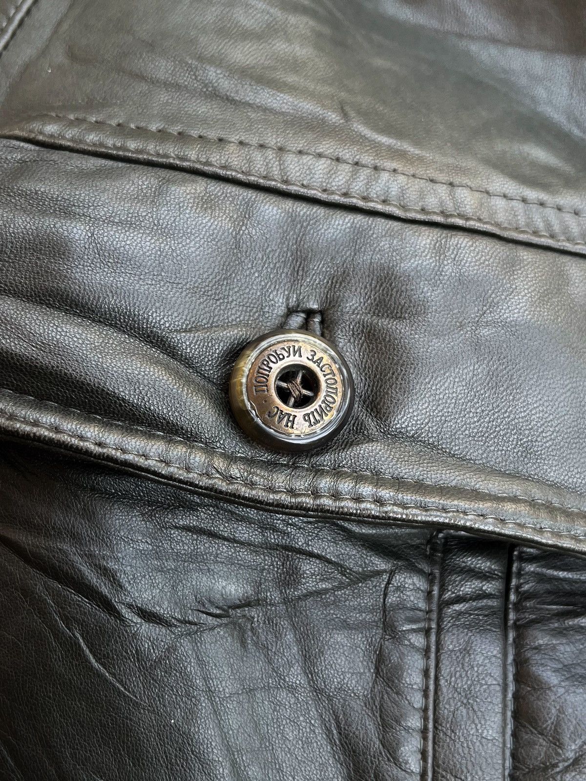 Alexander Julian 90’s Alexander Julian Type A-2 Flight Leather Jacket Size US L / EU 52-54 / 3 - 10 Thumbnail