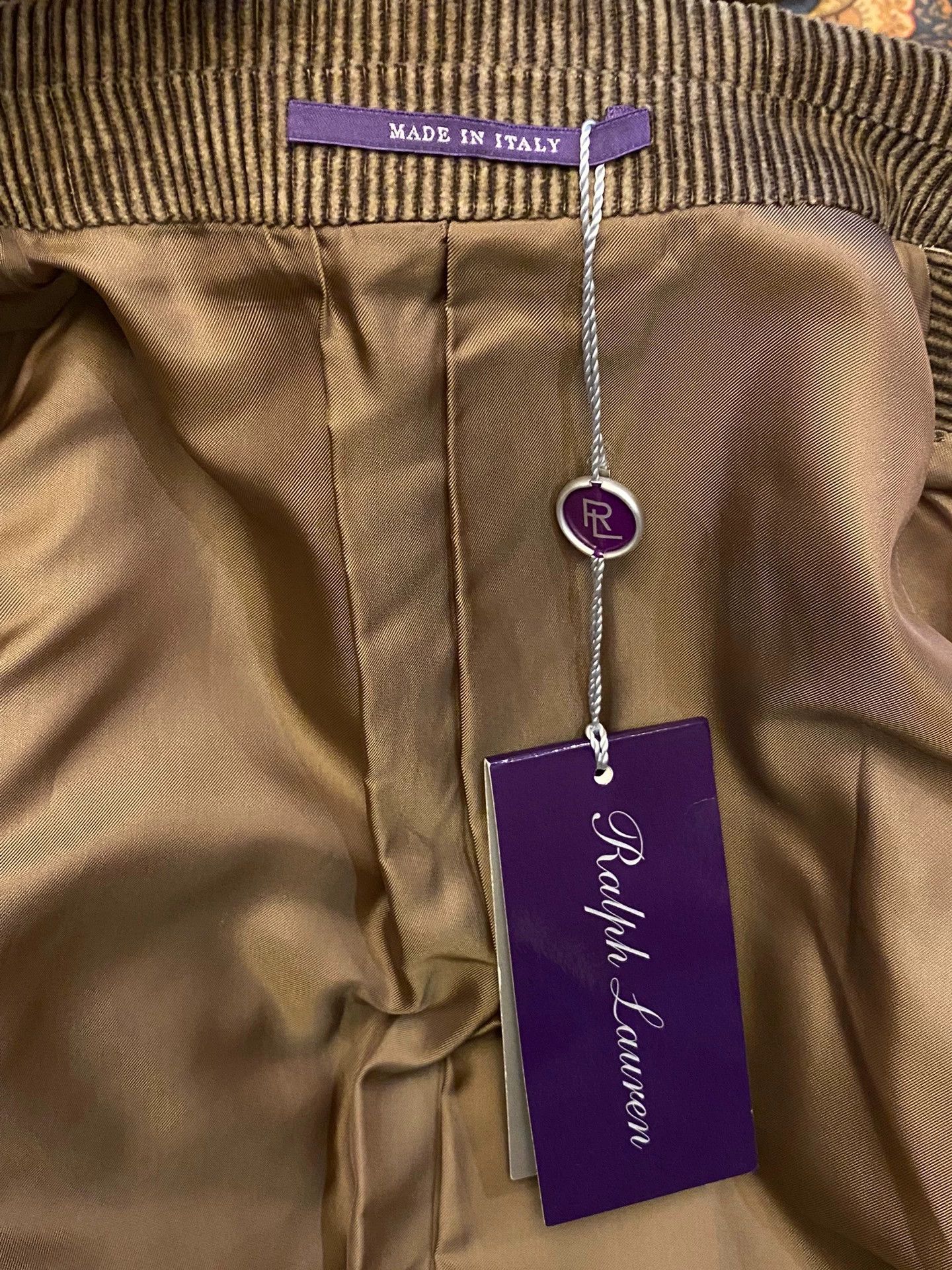 RRL Ralph Lauren RRL Purple Label Kent Cashmere Corduroy Blazer Italy 40 Size 40R - 8 Thumbnail