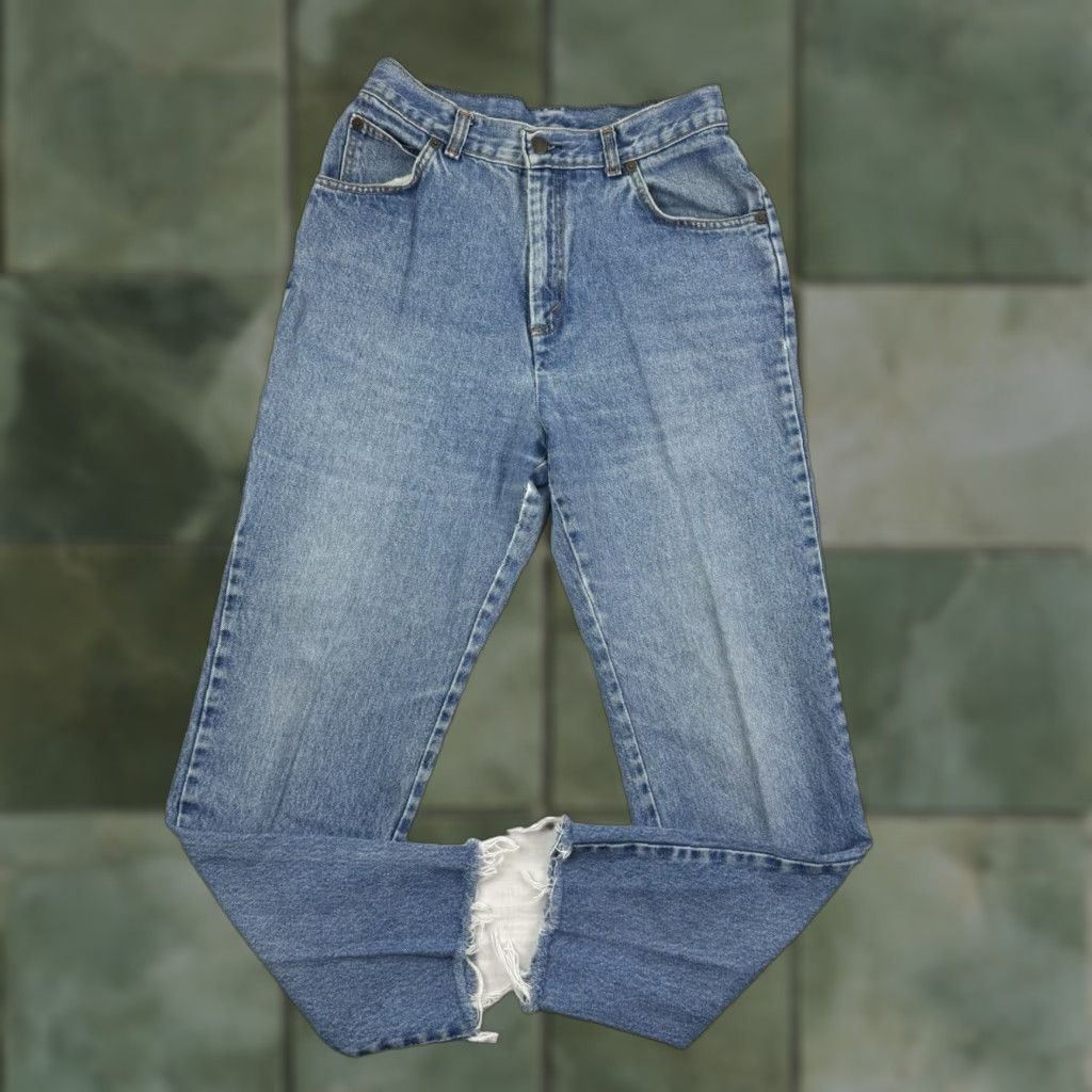Levi's VINTAGE Levi's Jeans 568 Womens 11 High Waisted Mom 1980s 90s Made In USA Blue 90s Levis 568 Womens Jeans Size 32" / US 10 / IT 46 - 1 Thumbnail