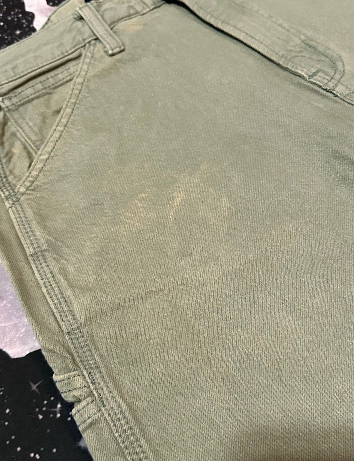 Aeropostale Aeropostale Mens Green Carpenter Jeans Size US 29 - 4 Thumbnail