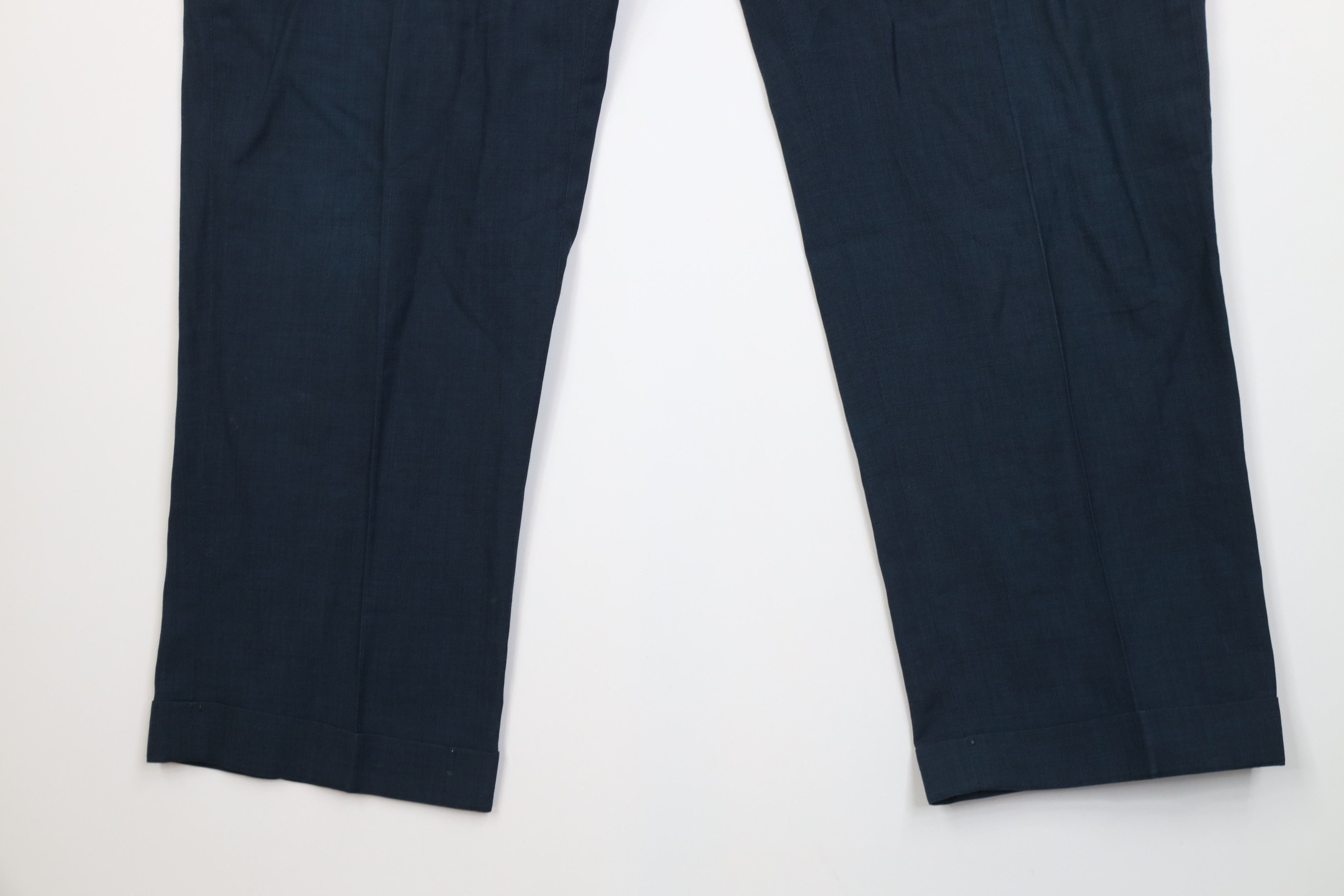 Vintage Vintage 50s Streetwear Lightweight Worsted Wool Pants USA Size US 38 / EU 54 - 4 Thumbnail
