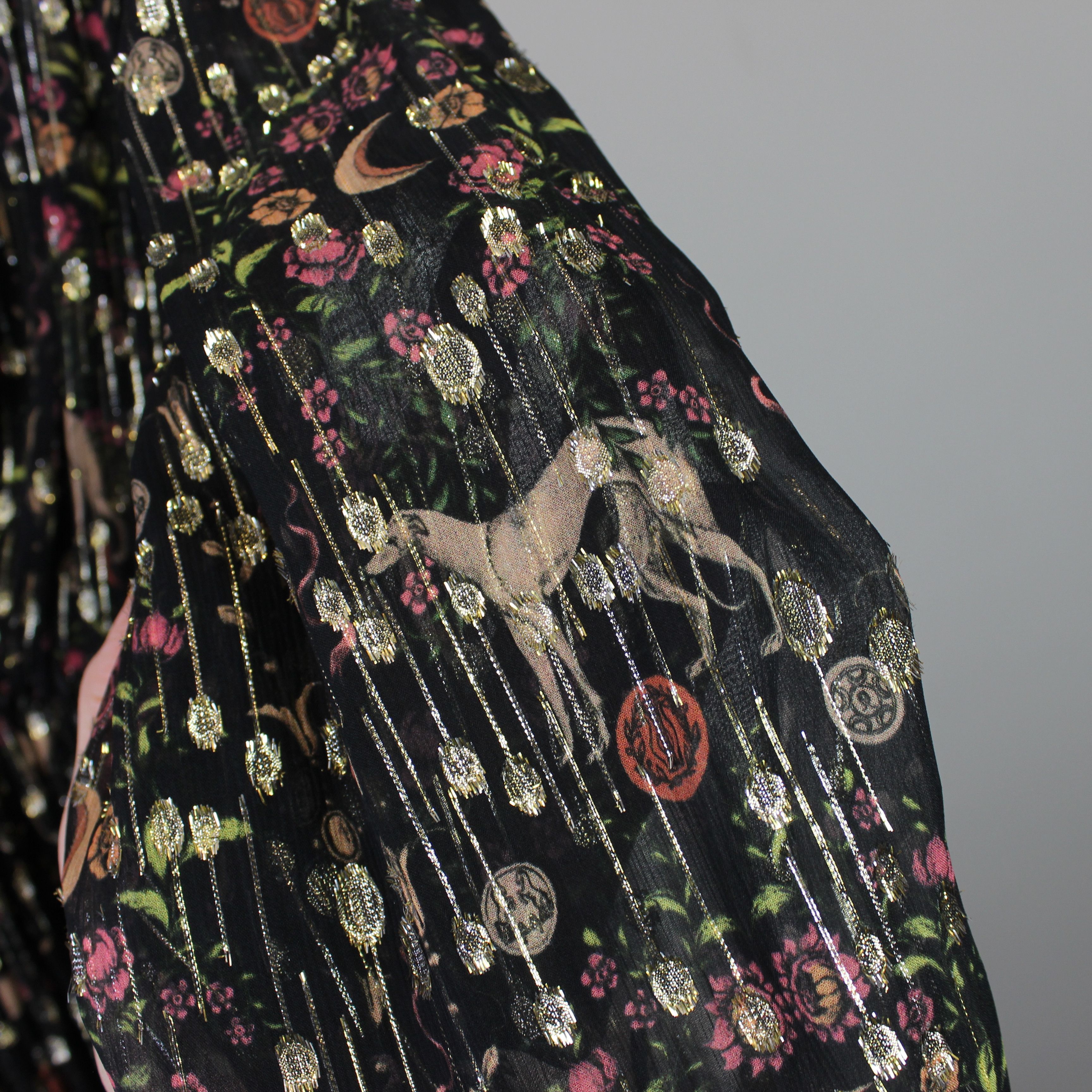 Sandro Sandro Paris dress women Dinna Printed 38 silk Size XS / US 0-2 / IT 36-38 - 10 Thumbnail