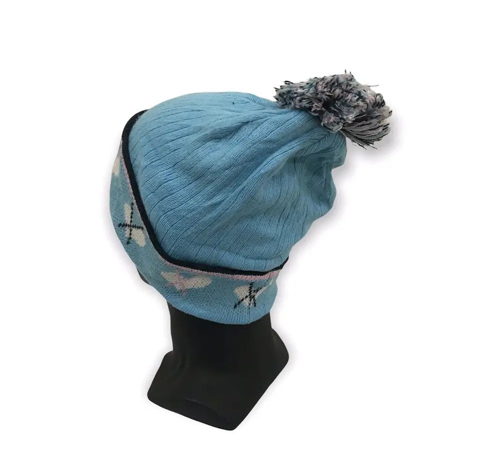 Vintage Srixon Spellout Beanie Hat Size ONE SIZE - 3 Thumbnail